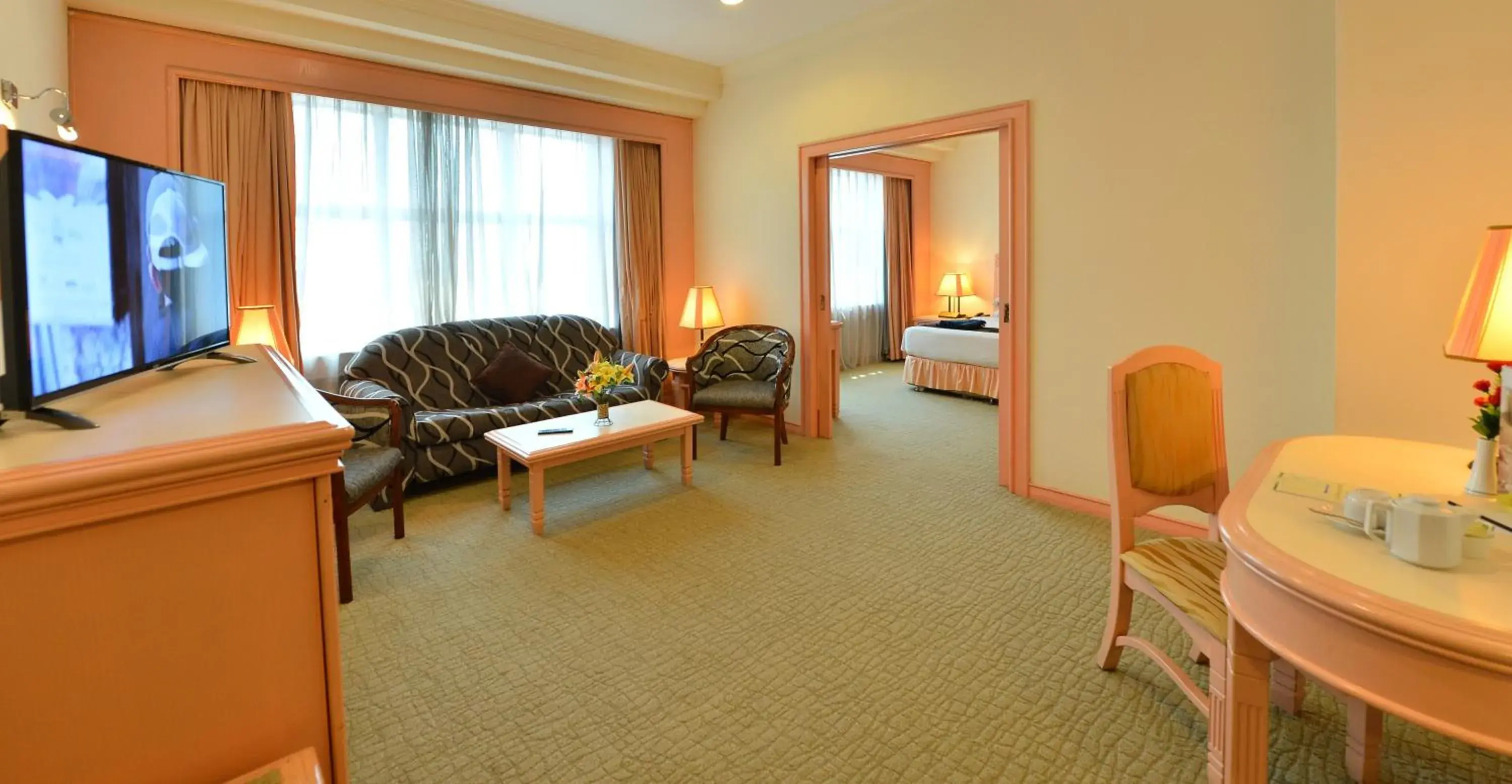 Bed in Emerald Puteri Hotel Bed in Emerald Puteri Hotel