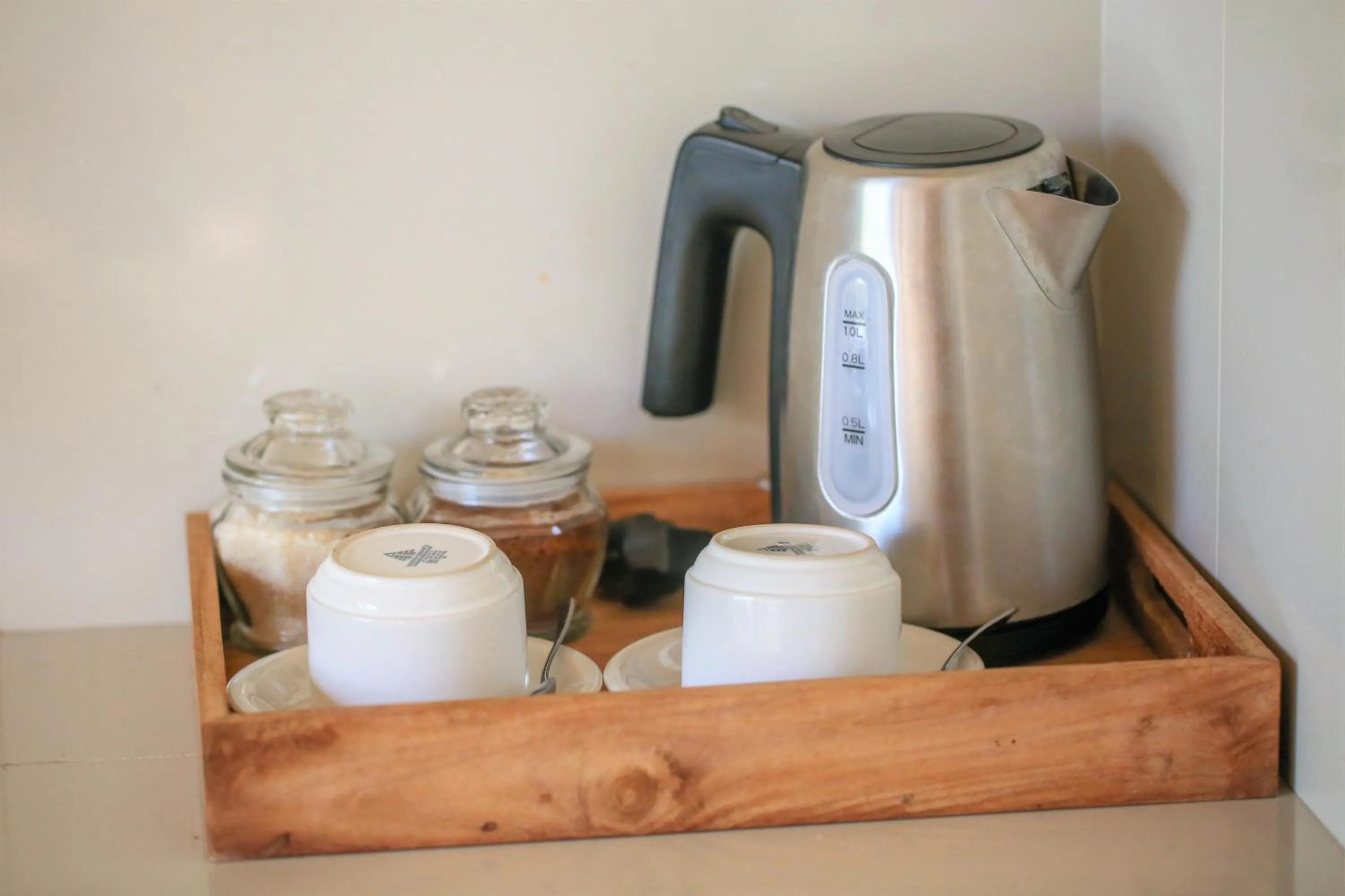 Coffee/tea facilities in Three Gold Luxury Private Villas