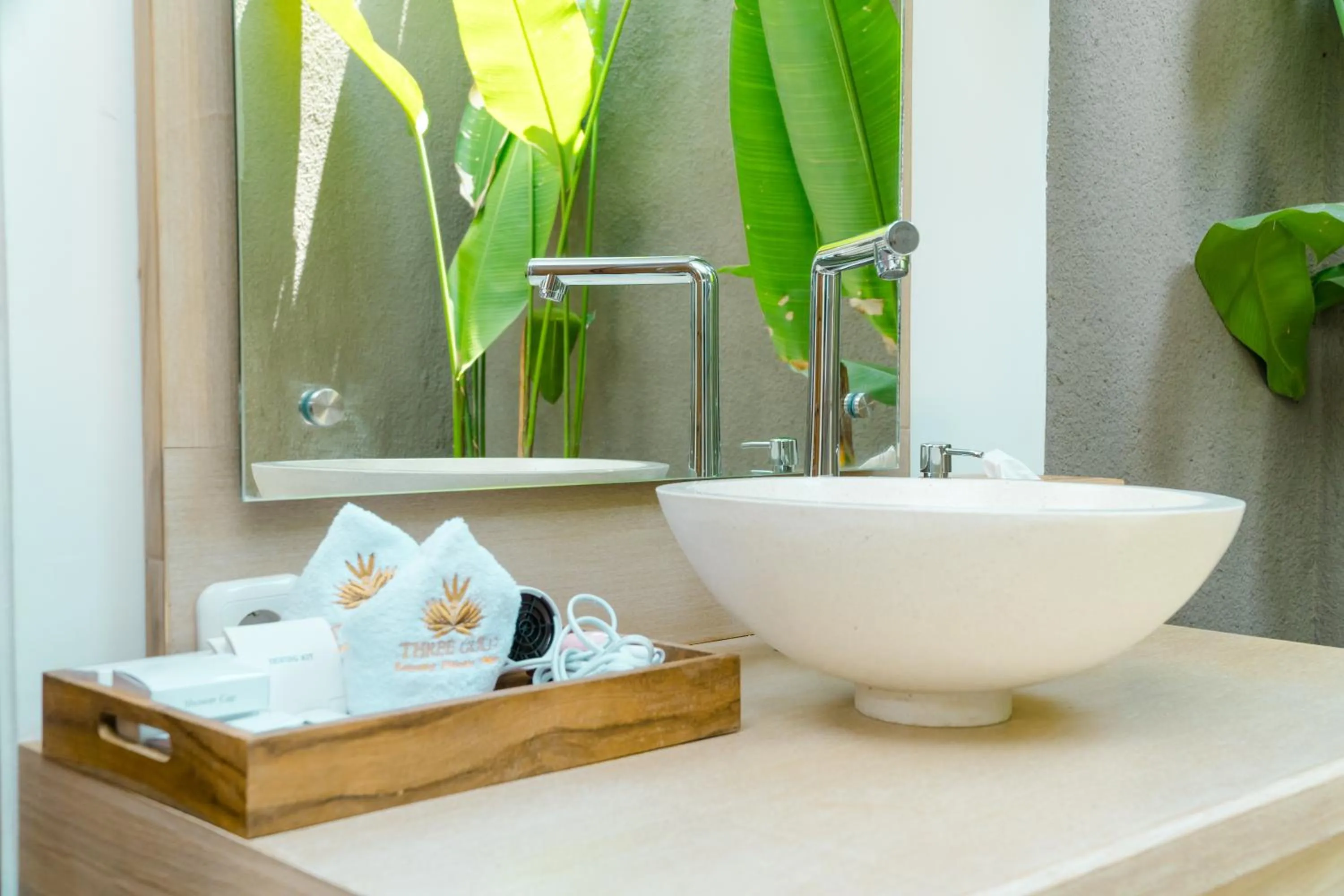 Bathroom in Three Gold Luxury Private Villas