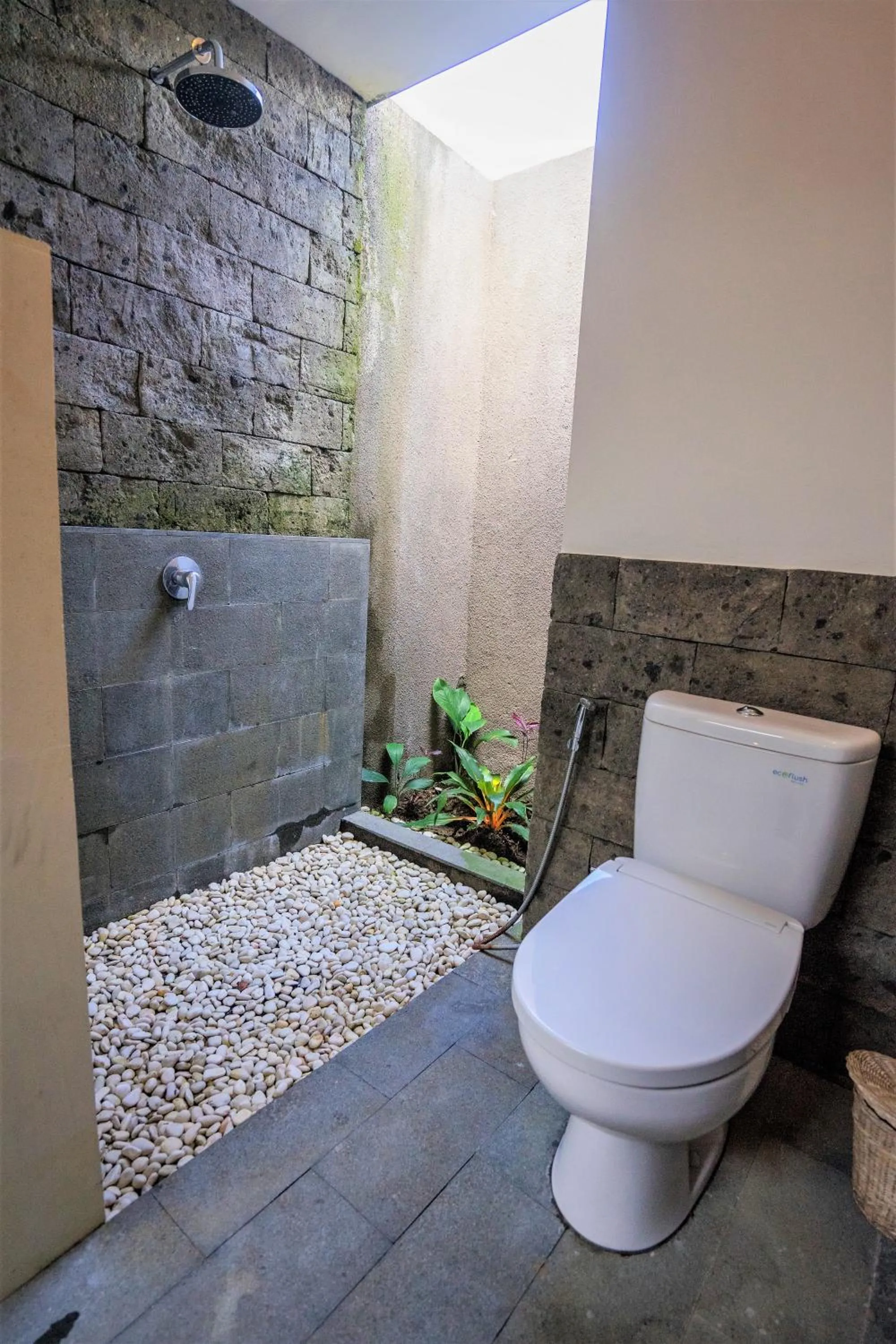 Toilet in Three Gold Luxury Private Villas