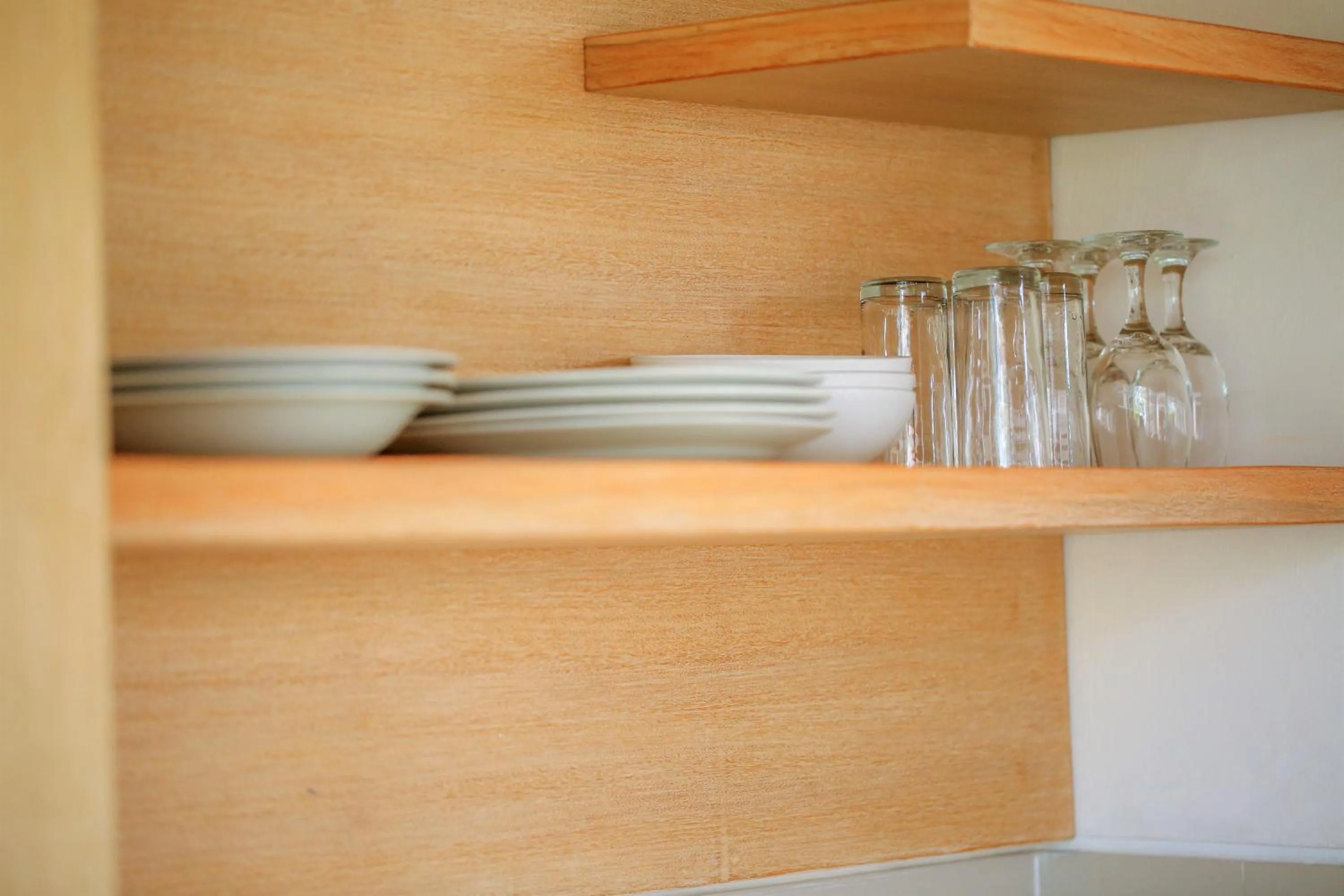 Kitchen or kitchenette in Three Gold Luxury Private Villas