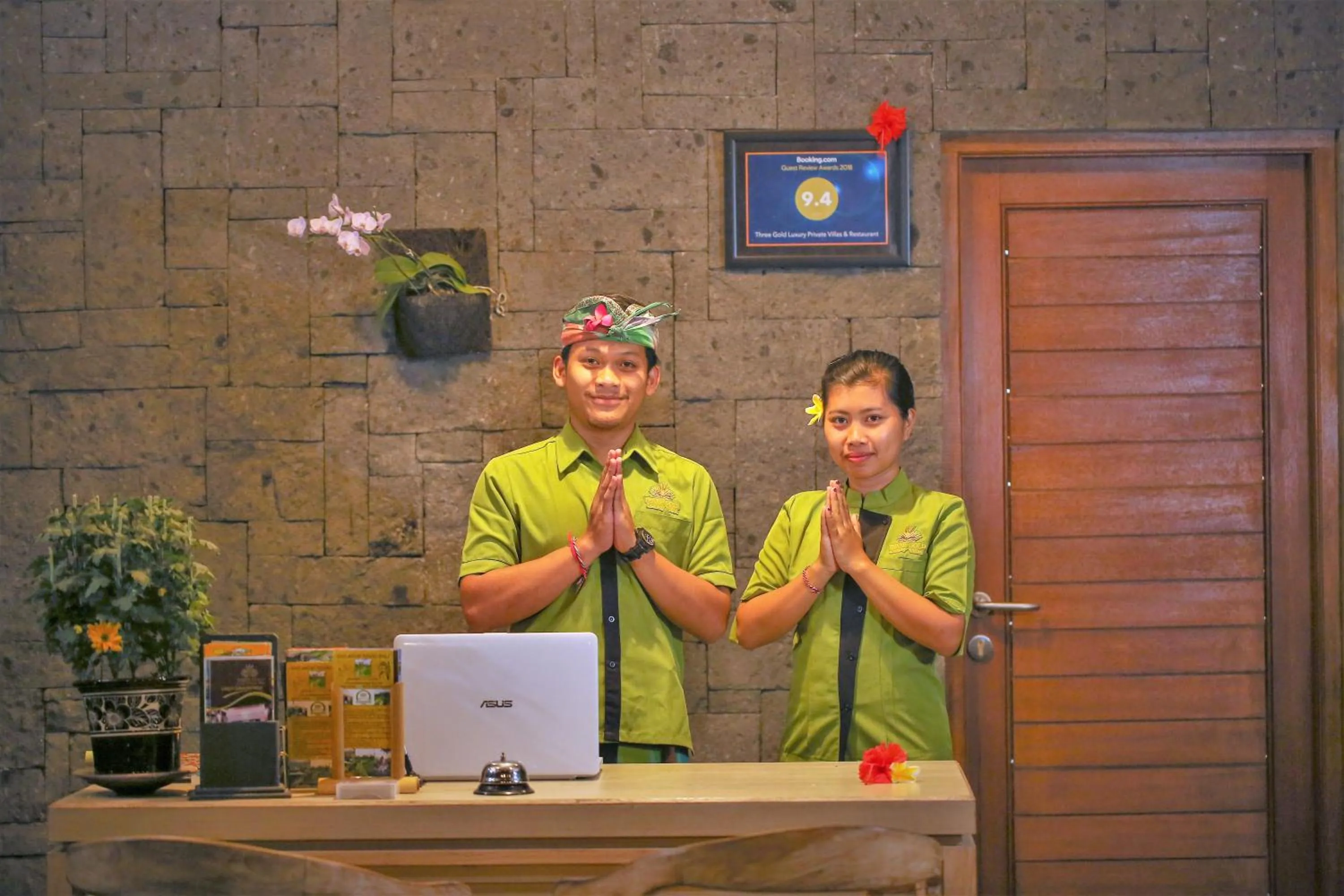 Staff in Three Gold Luxury Private Villas