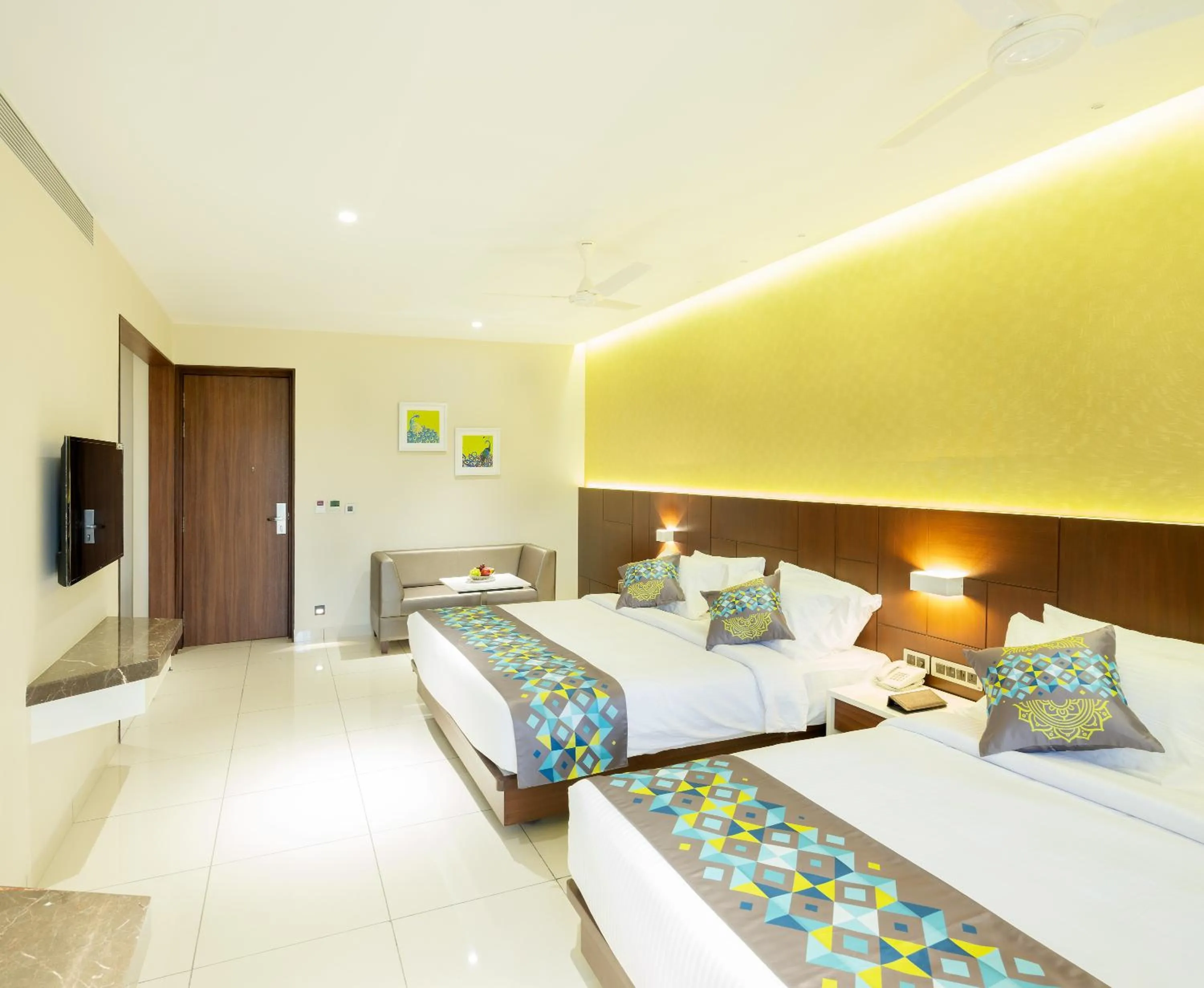 Bed in Hotel Divine Fort