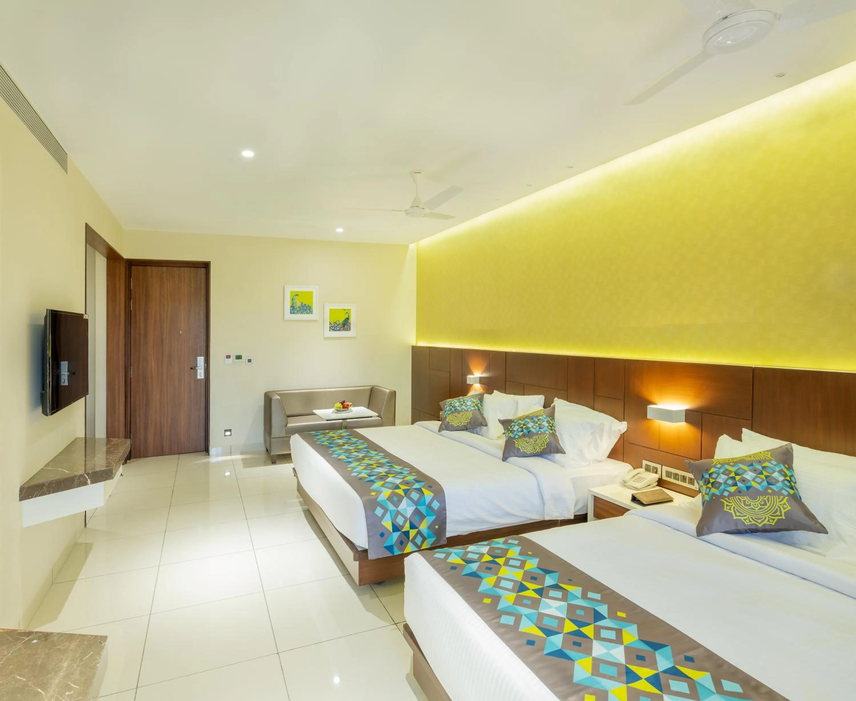Bed in Hotel Divine Fort