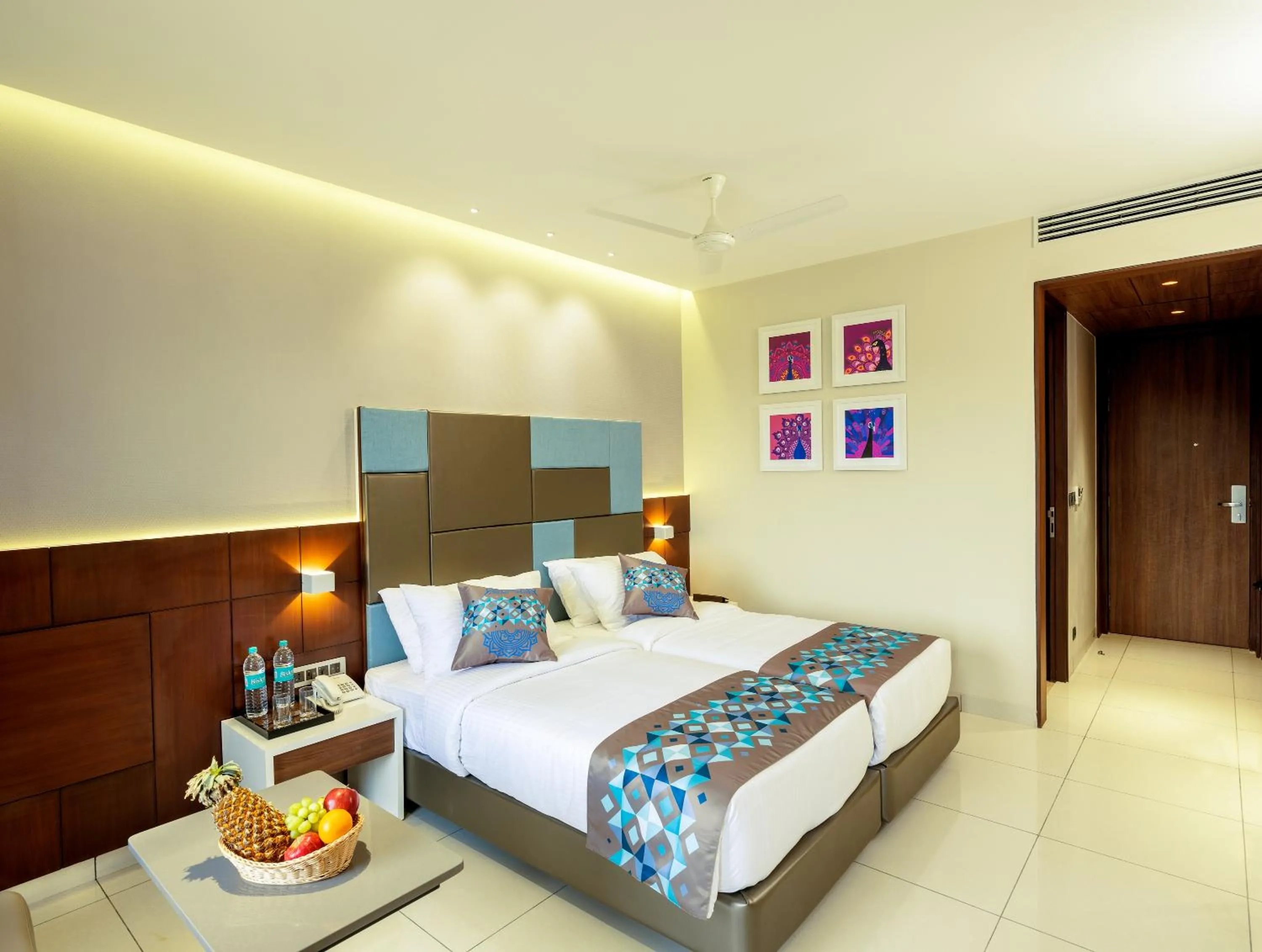 Bed in Hotel Divine Fort