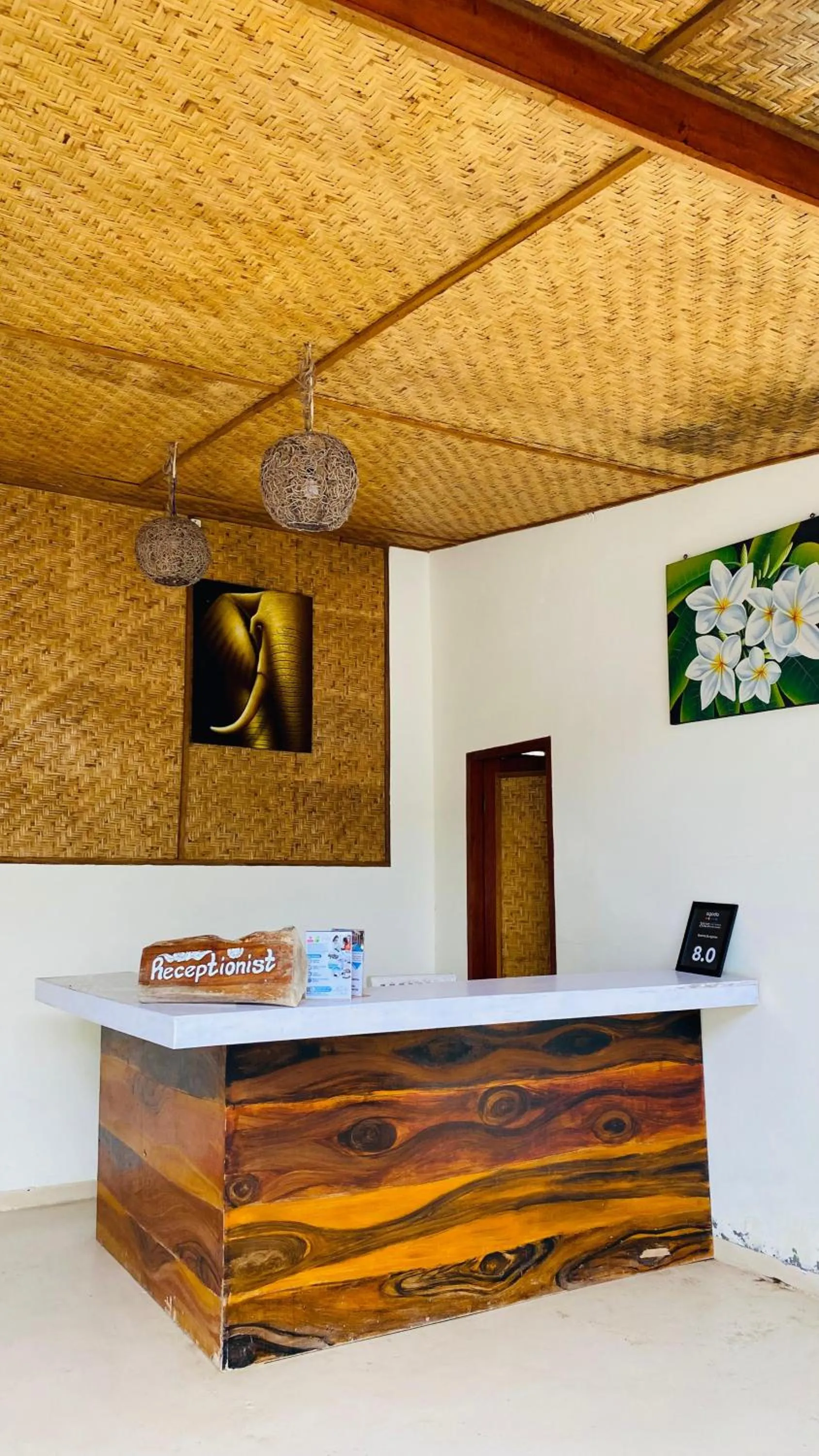 Lobby or reception in Balenta Bungalow Gili Trawangan