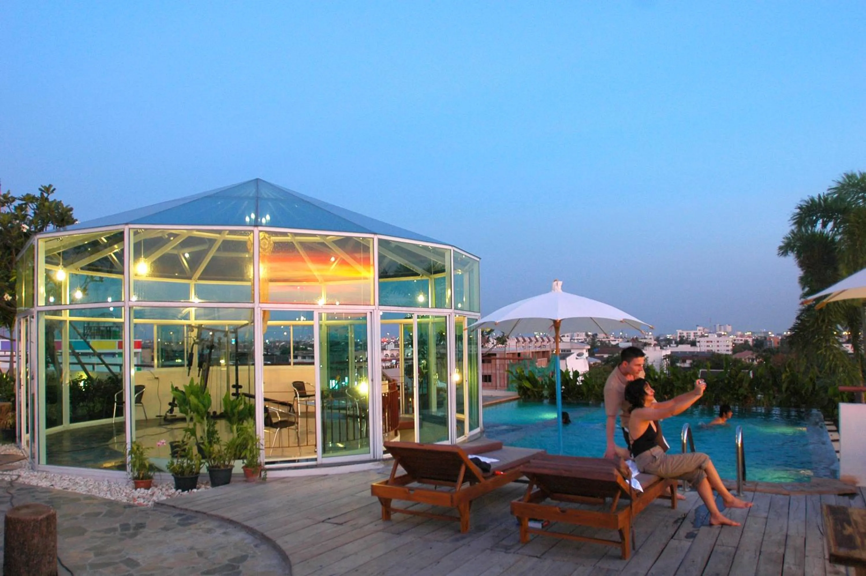 Garden in Bansabai Hostelling International