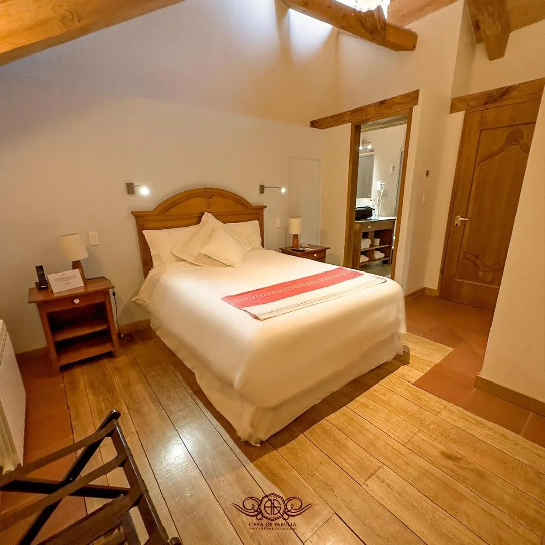 Bed in Hotel Casa de Familia de San Cristobal