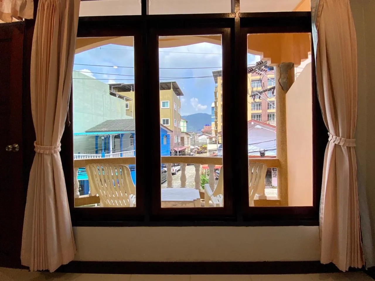 Balcony/Terrace in Baan Sudarat Hotel