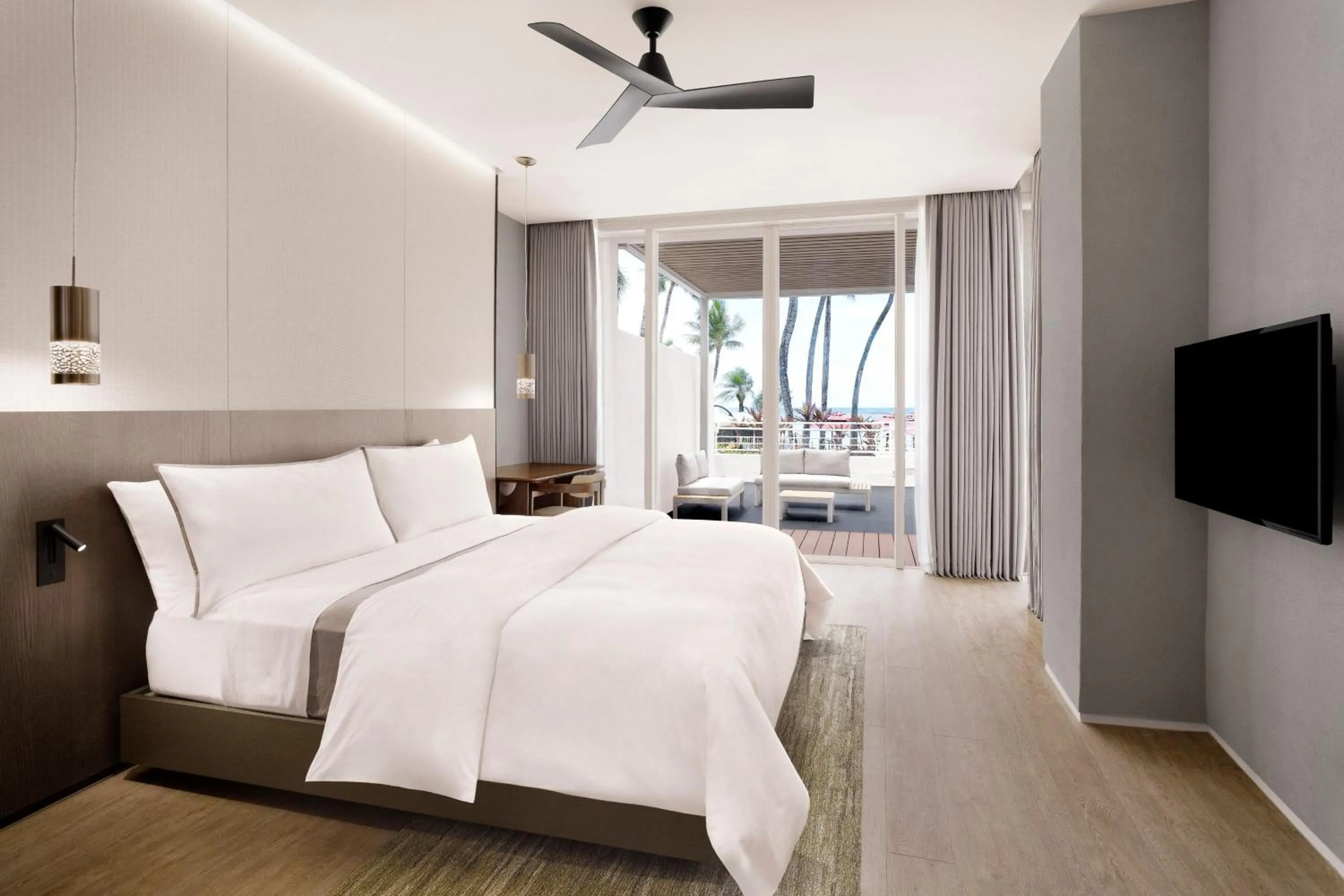 Bedroom, Bed in The Westin Resort Guam