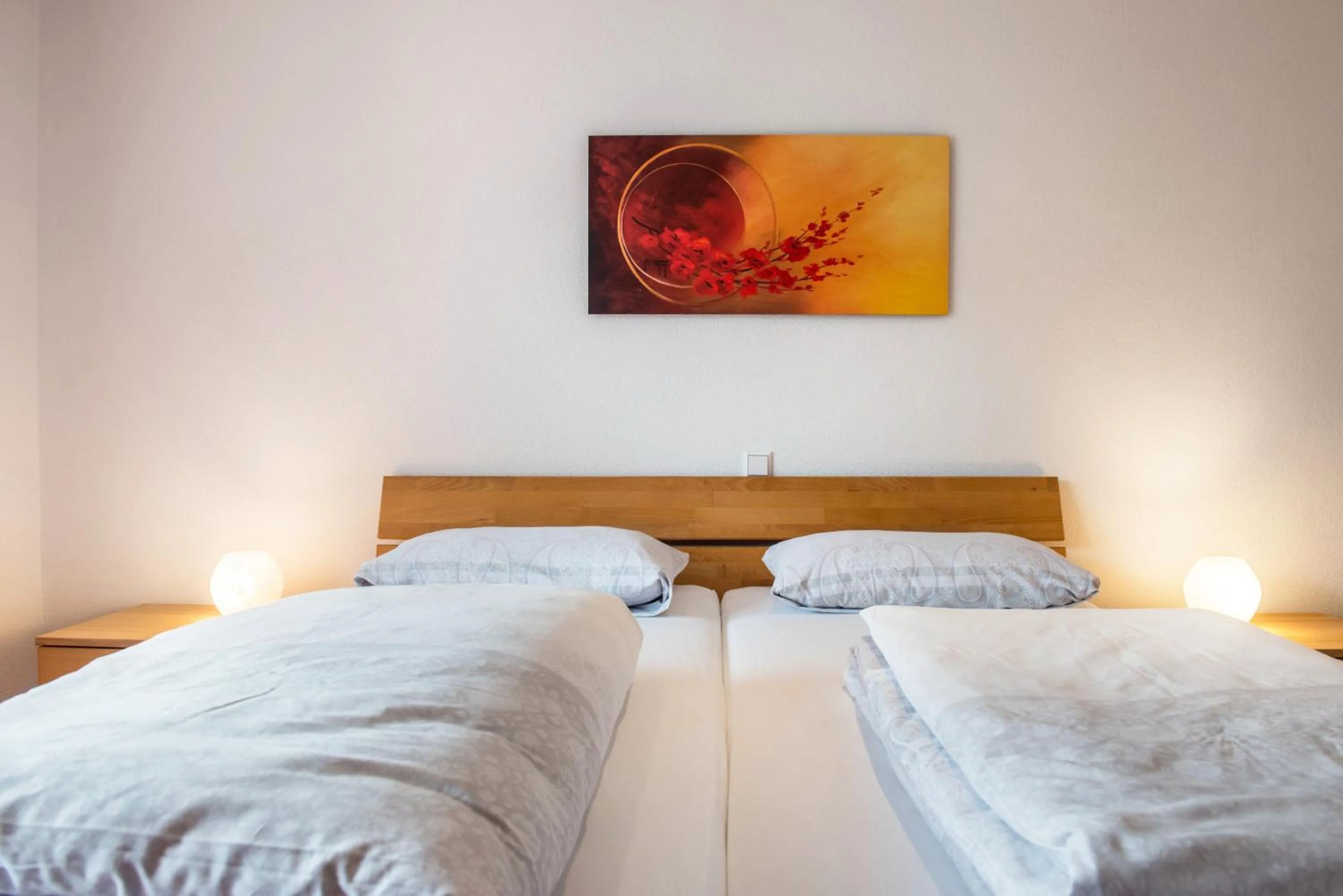 Living room, Bed in Jeglehof