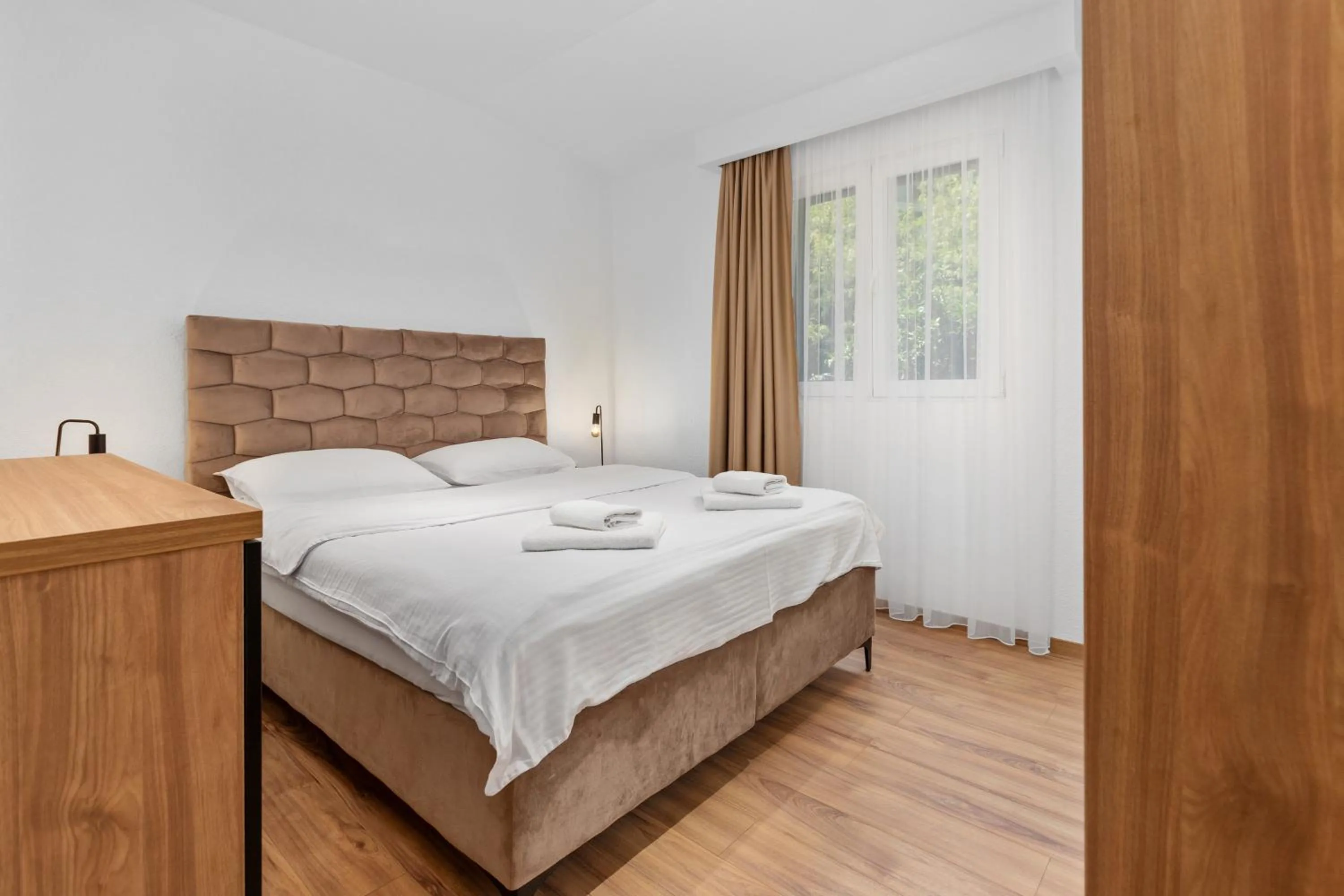 Bedroom, Bed in Apartments Dončić