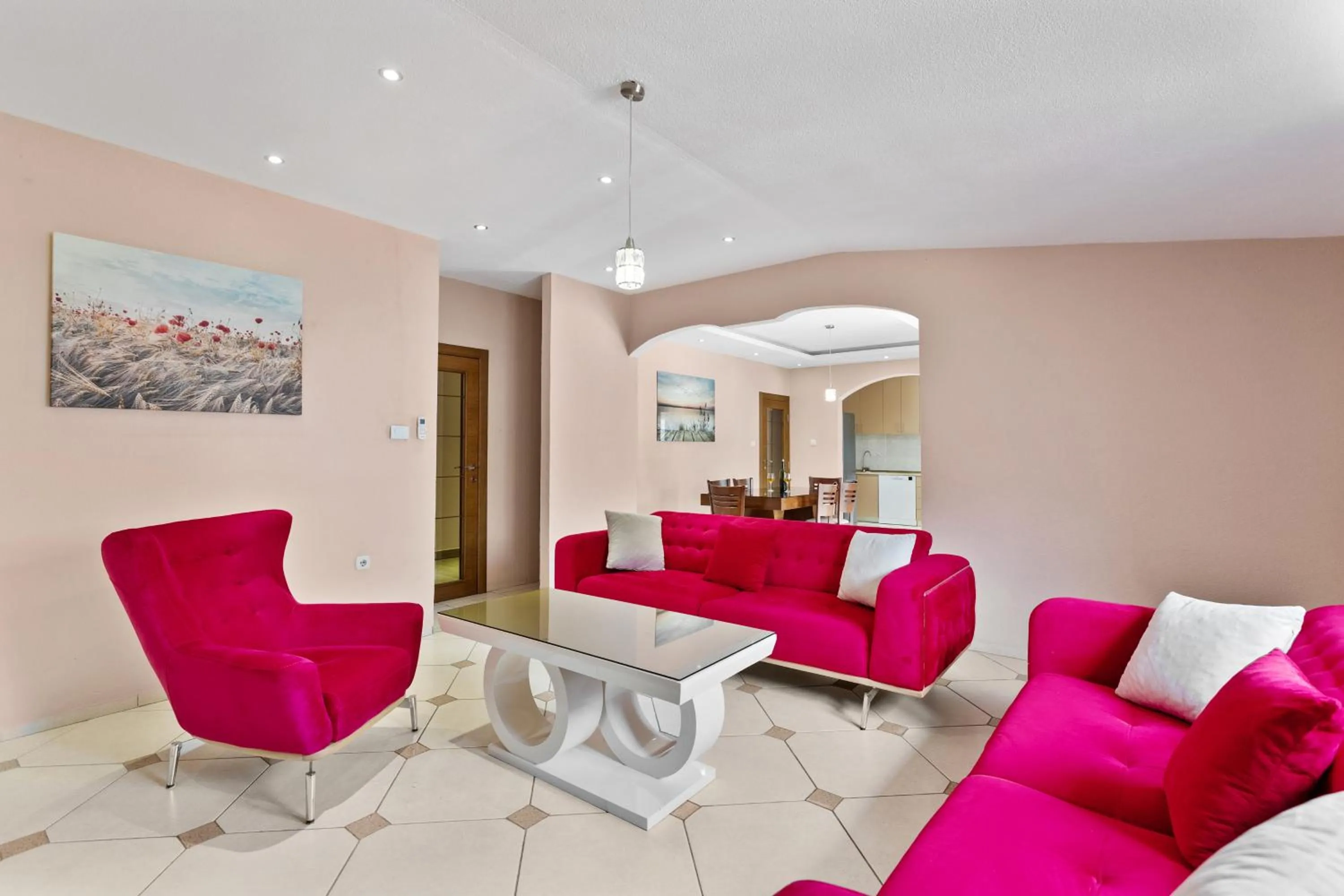 Living room in Apartments Dončić
