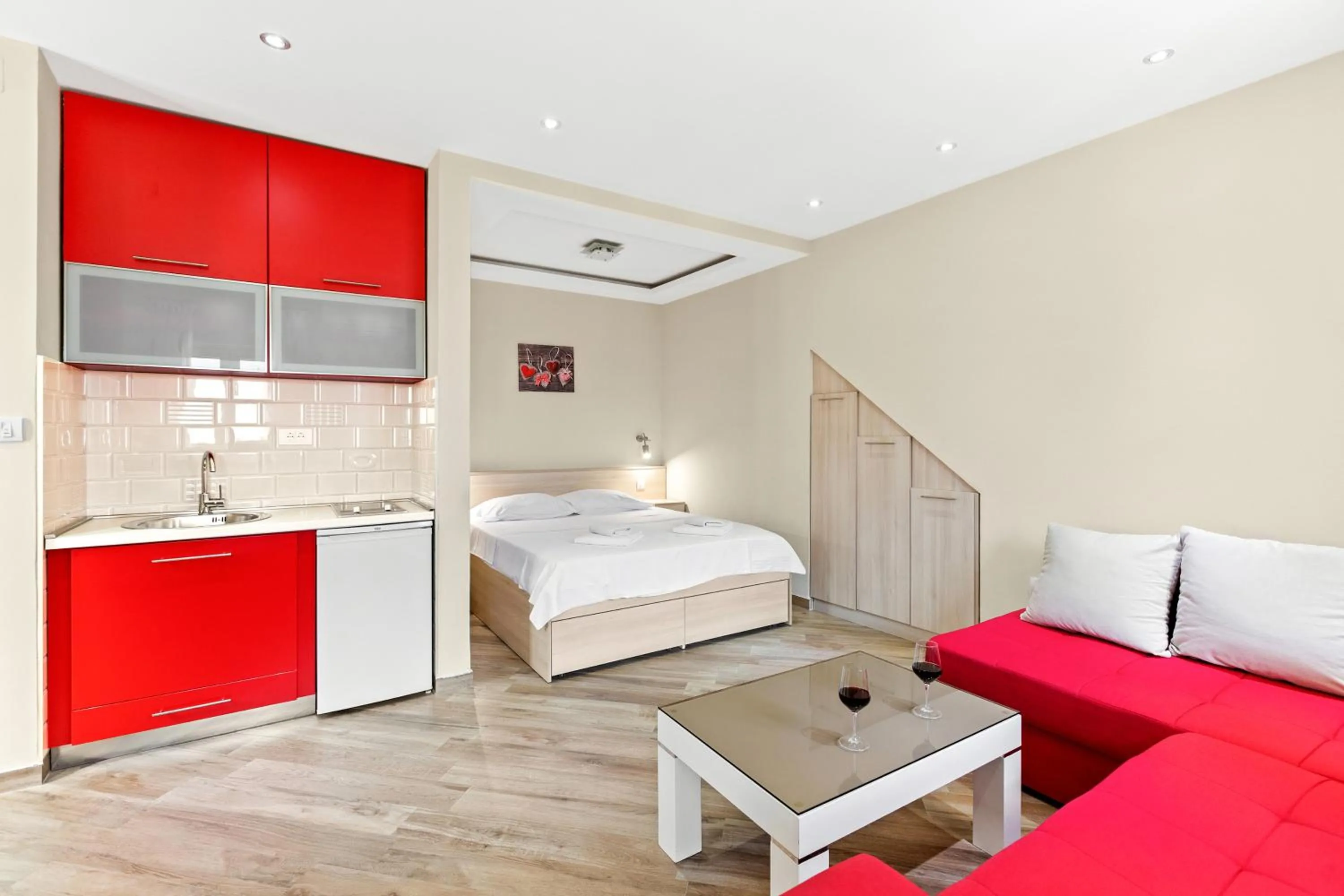 Bed in Apartments Dončić