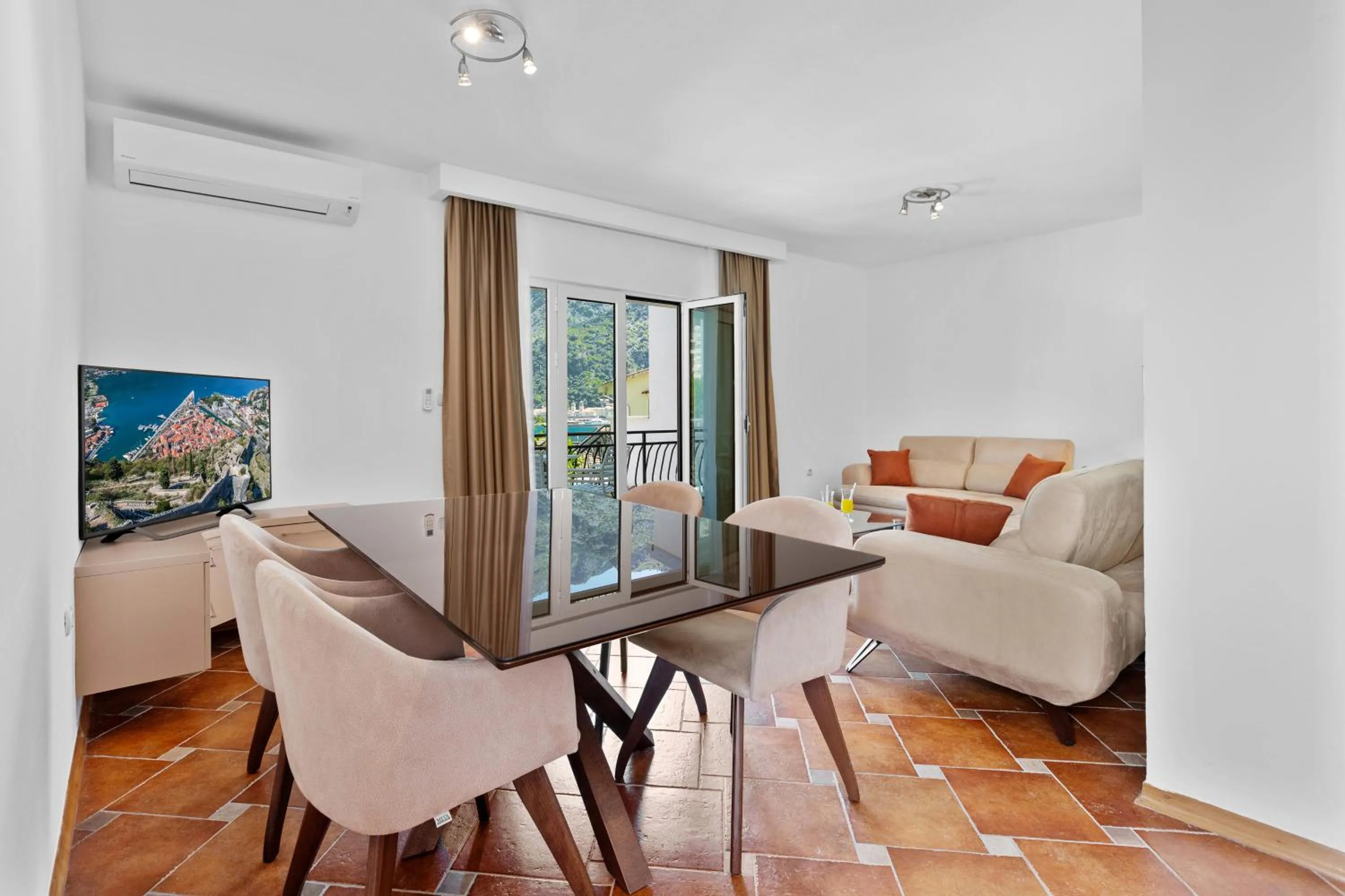 Living room in Apartments Dončić