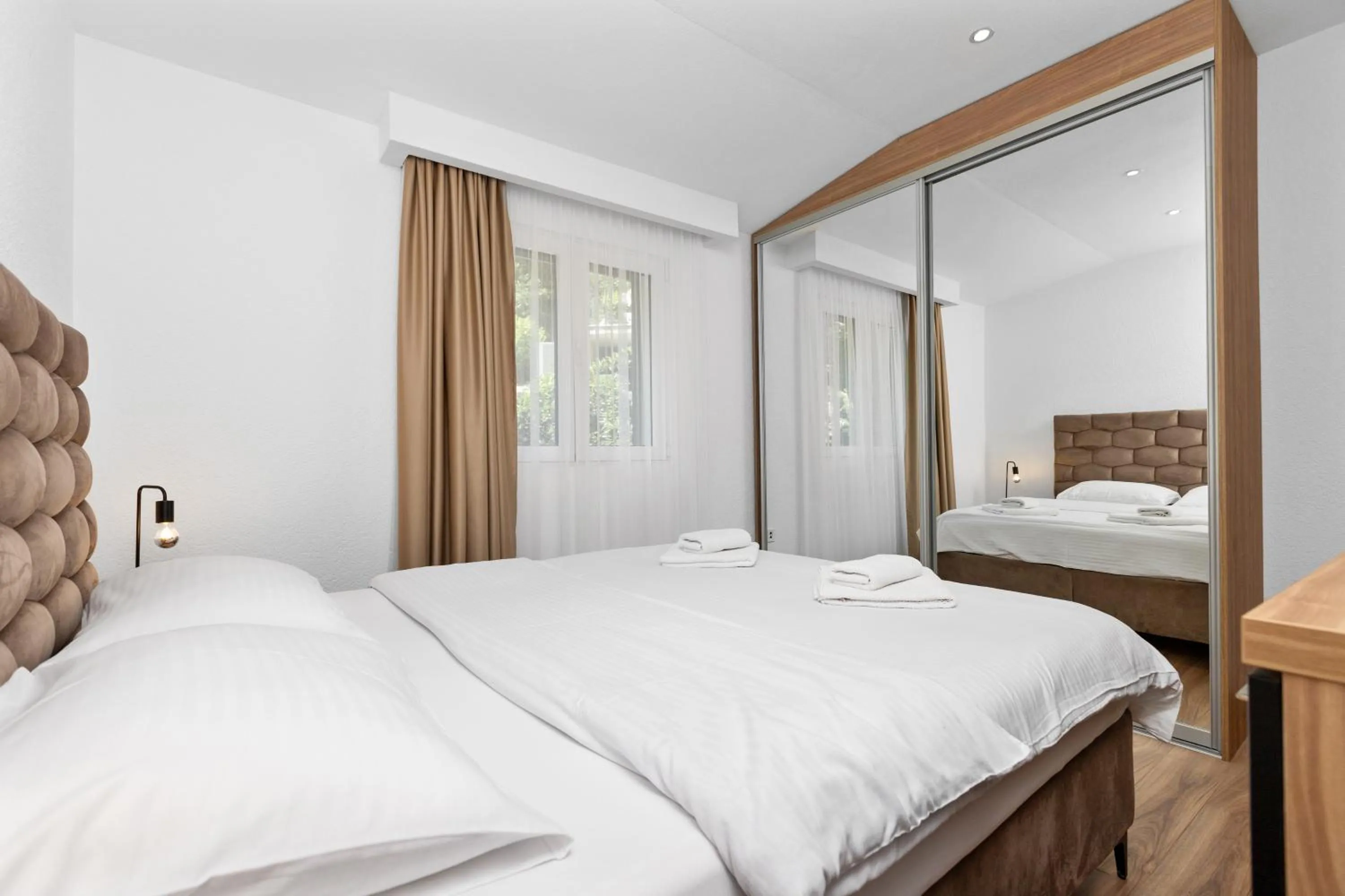 Bedroom, Bed in Apartments Dončić