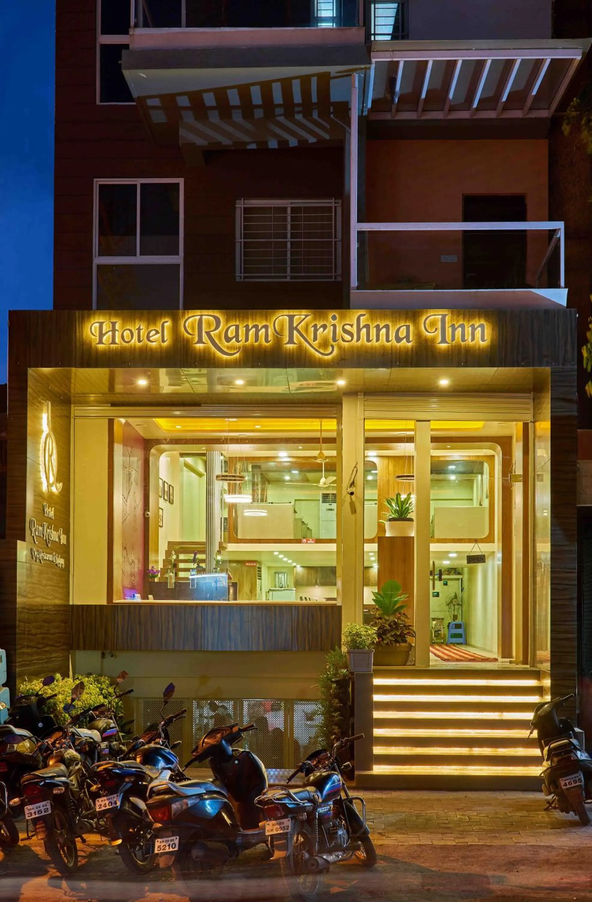 Street view in Hotel Ramkrishna Inn