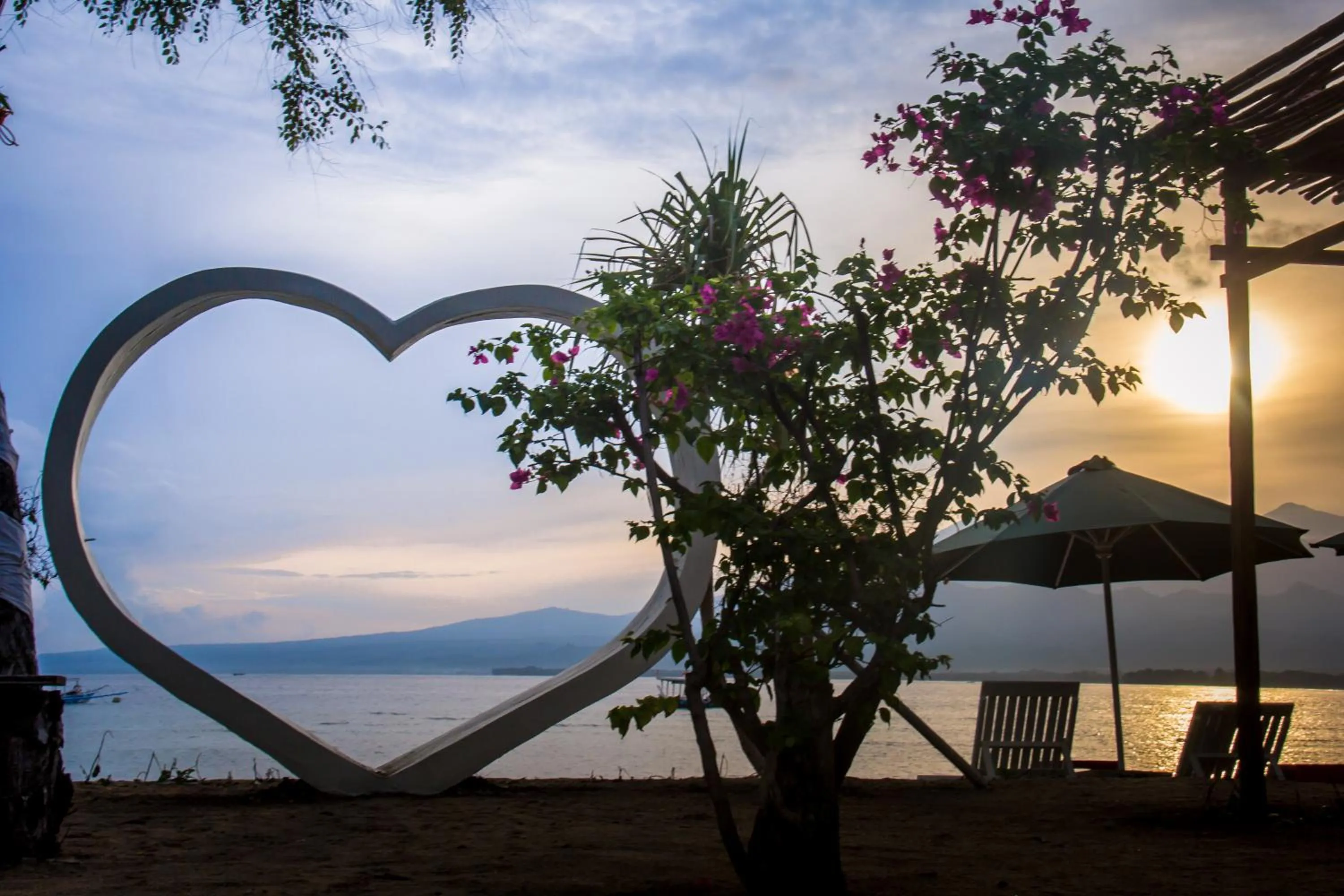 Sunrise in Kaluku Gili Resort