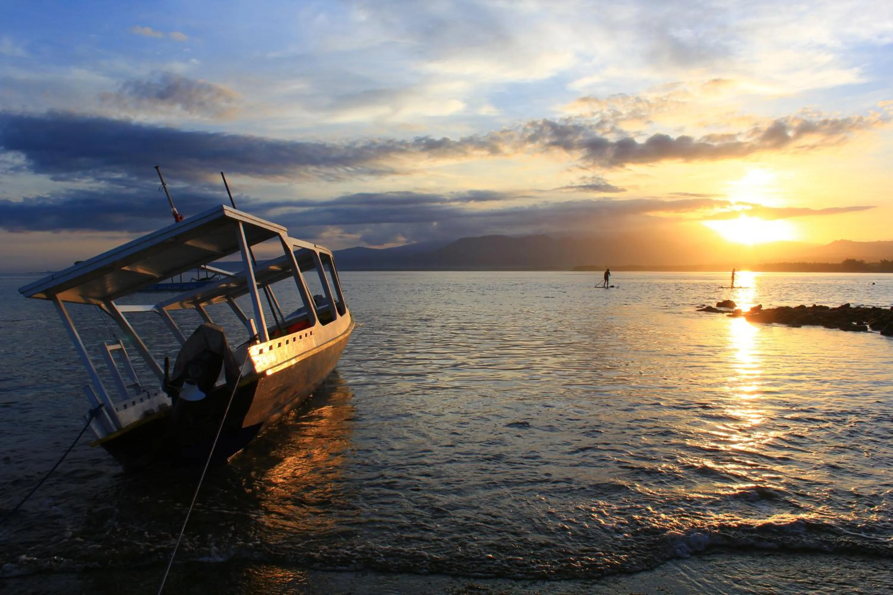 Beach in Kaluku Gili Resort