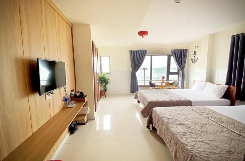 Bed in Thiên Hải 2 Hotel
