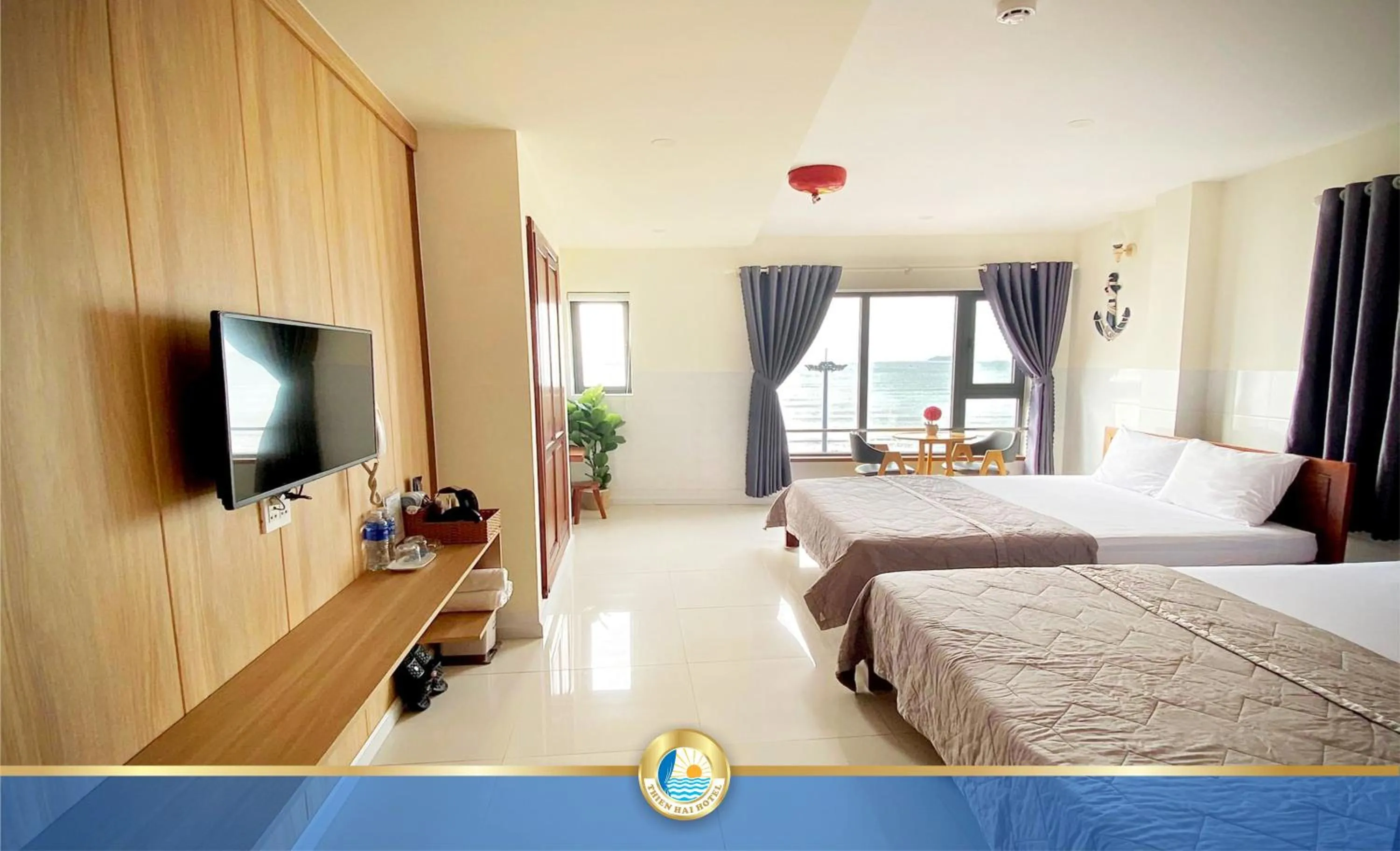 Bed in Thiên Hải 2 Hotel
