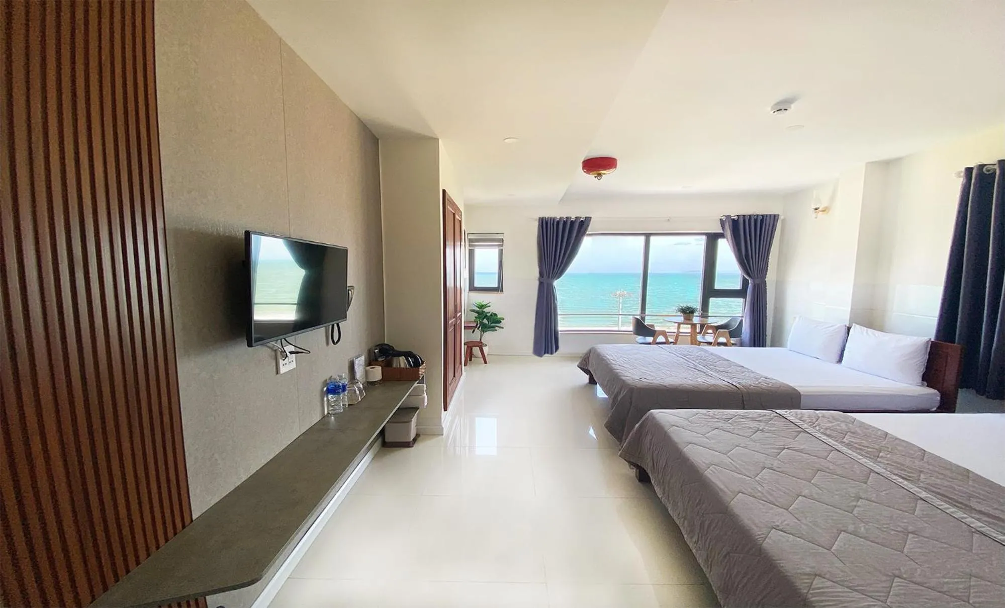 Bed in Thiên Hải 2 Hotel