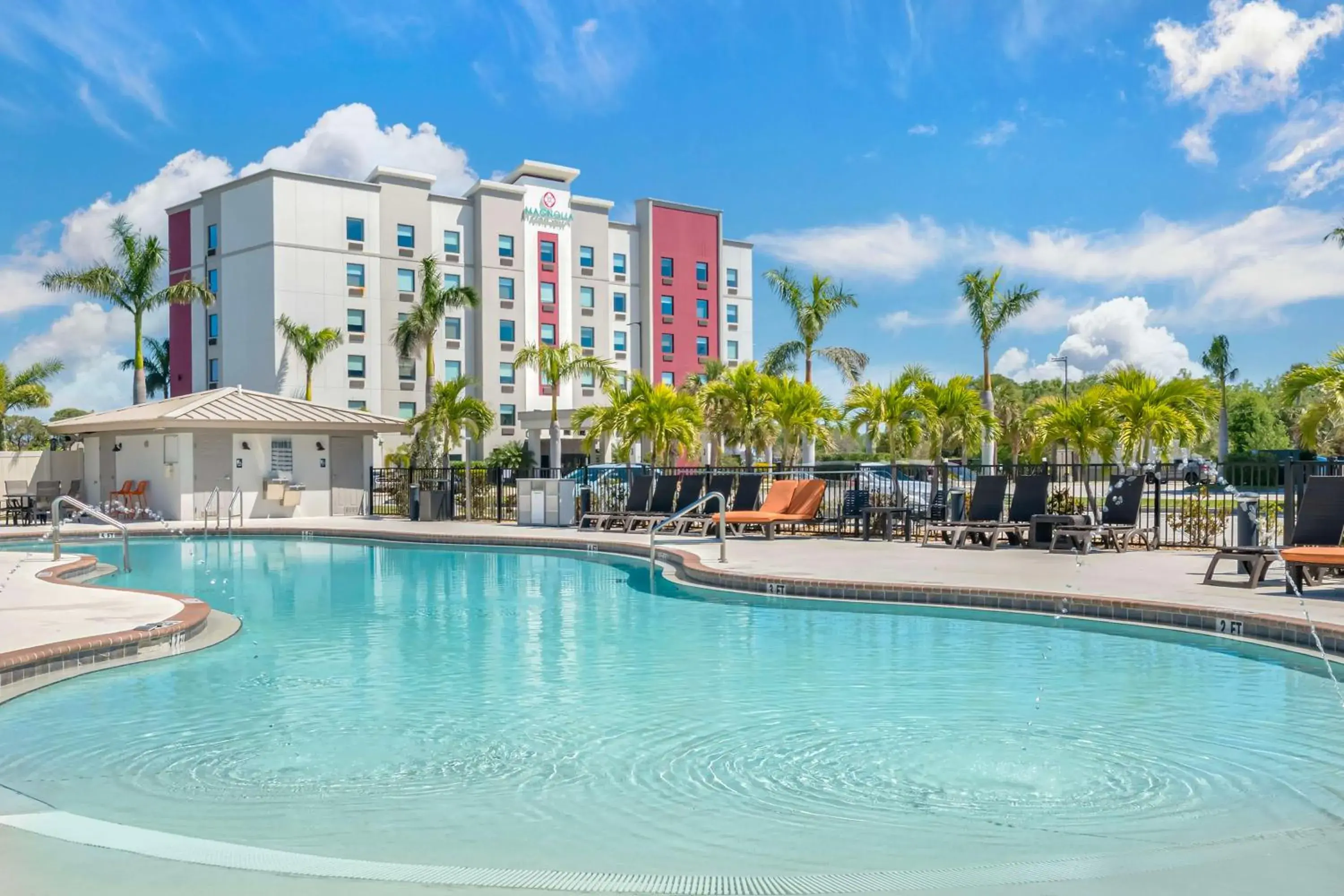 Pool view in Magnolia Pointe; BW Signature Collection Pool view in Magnolia Pointe; BW Signature Collection