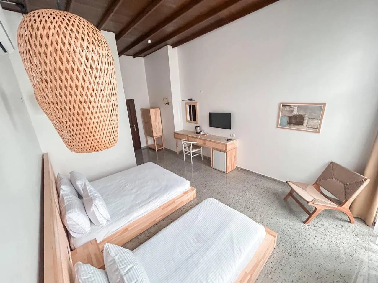 Bed in Eden Selene Hotel