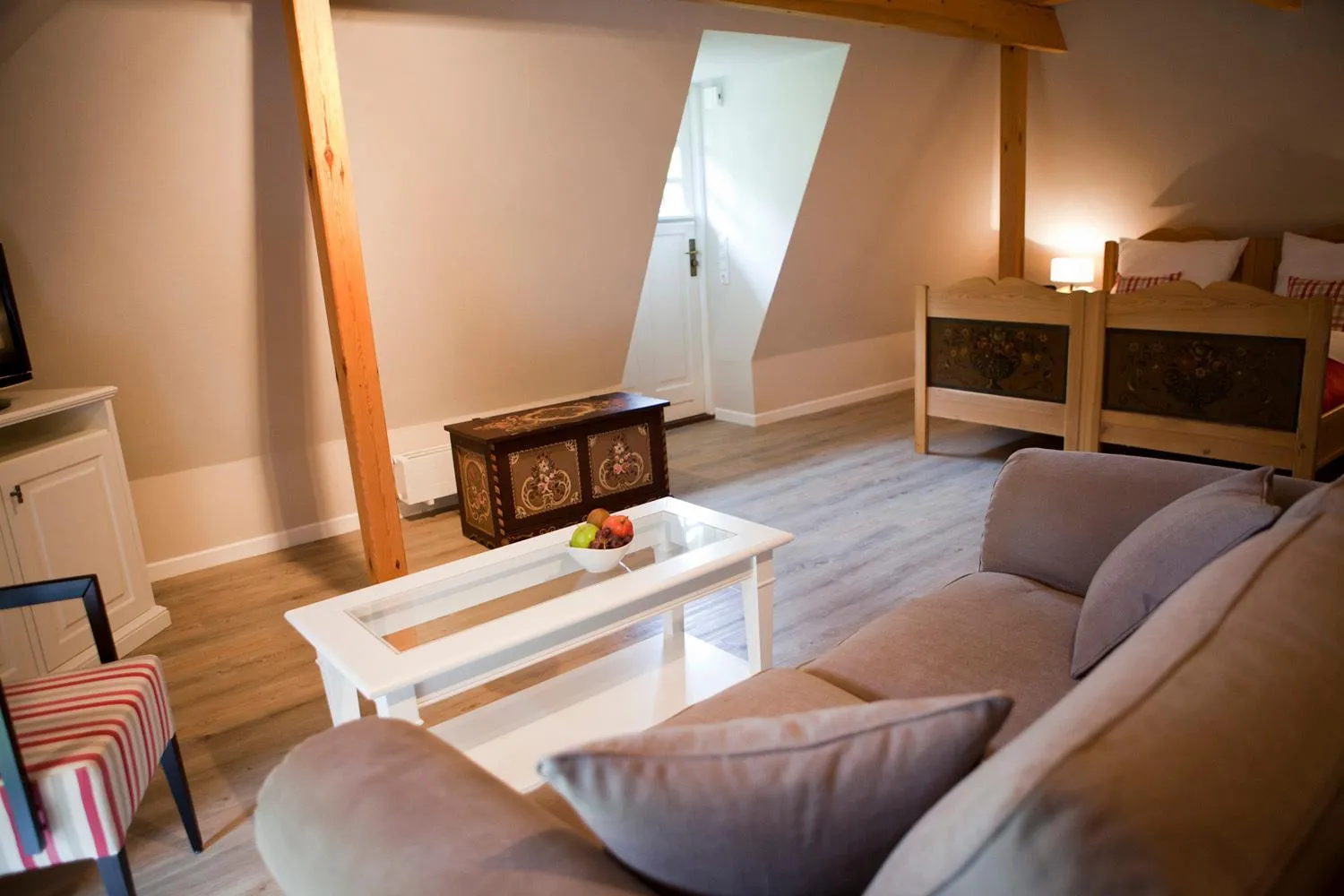 Day, Bed in Fischerwiege am Passader See