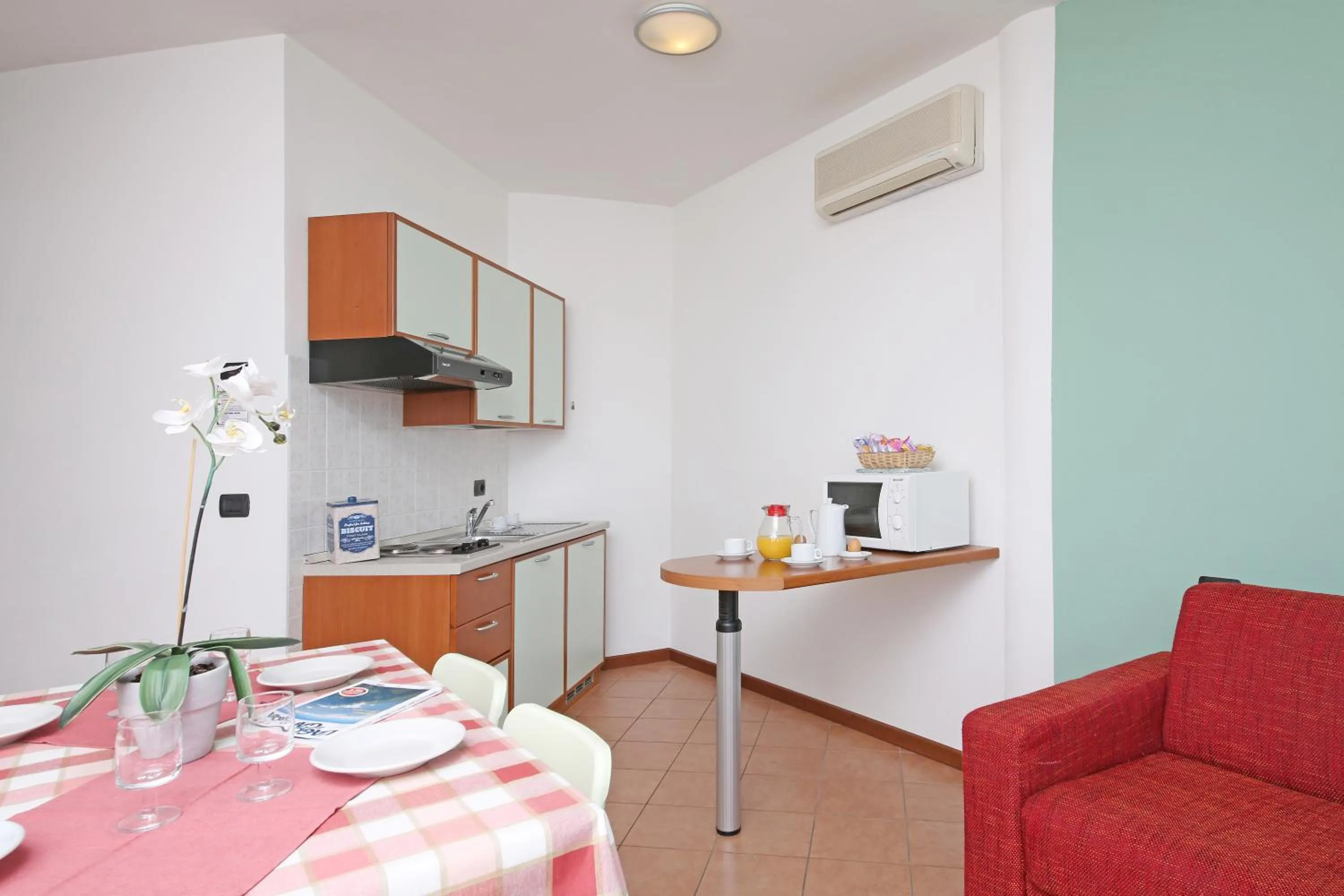 Dining area in Nettuno Residence Hotel