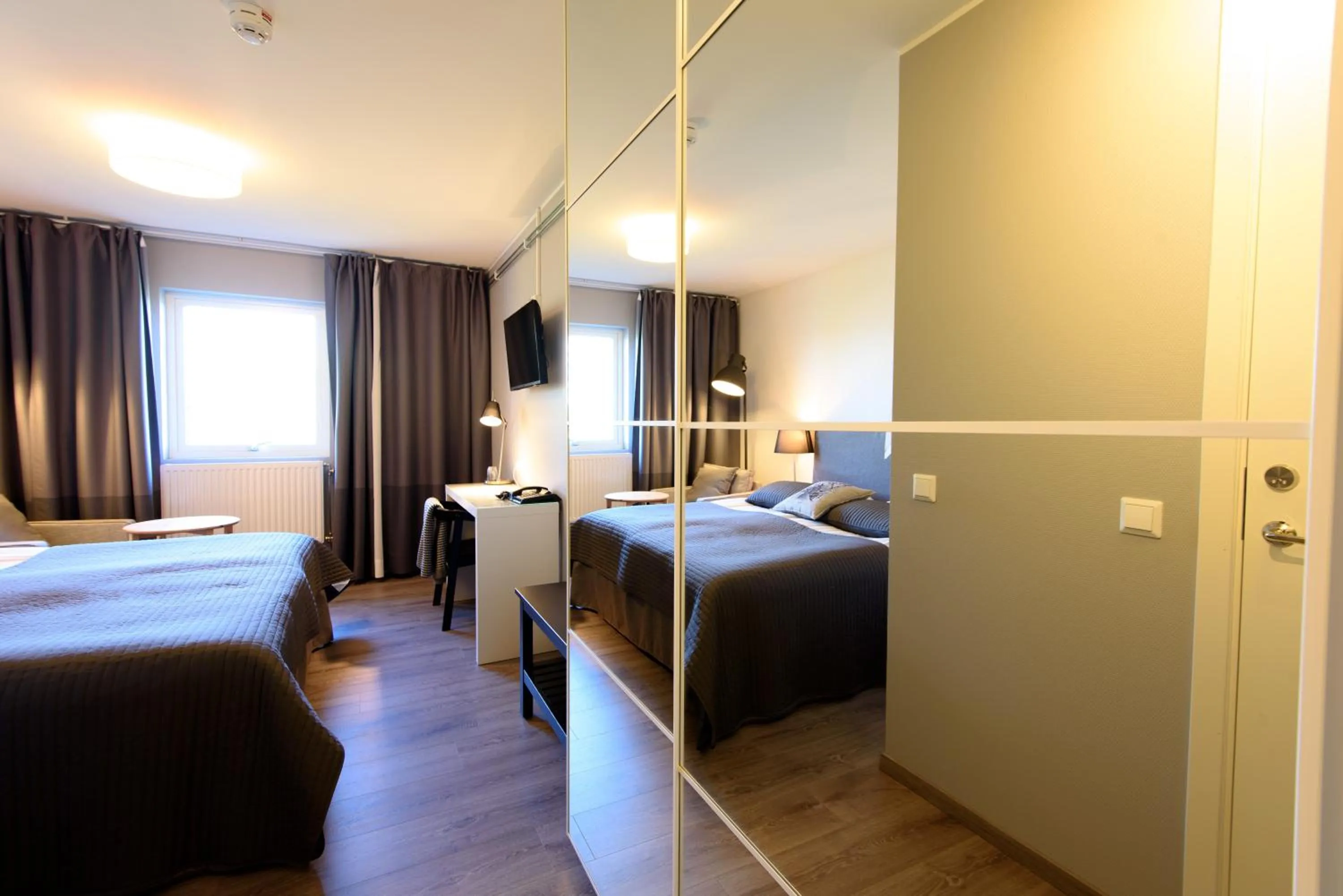 Photo of the whole room, Bed in Hornavan Hotell