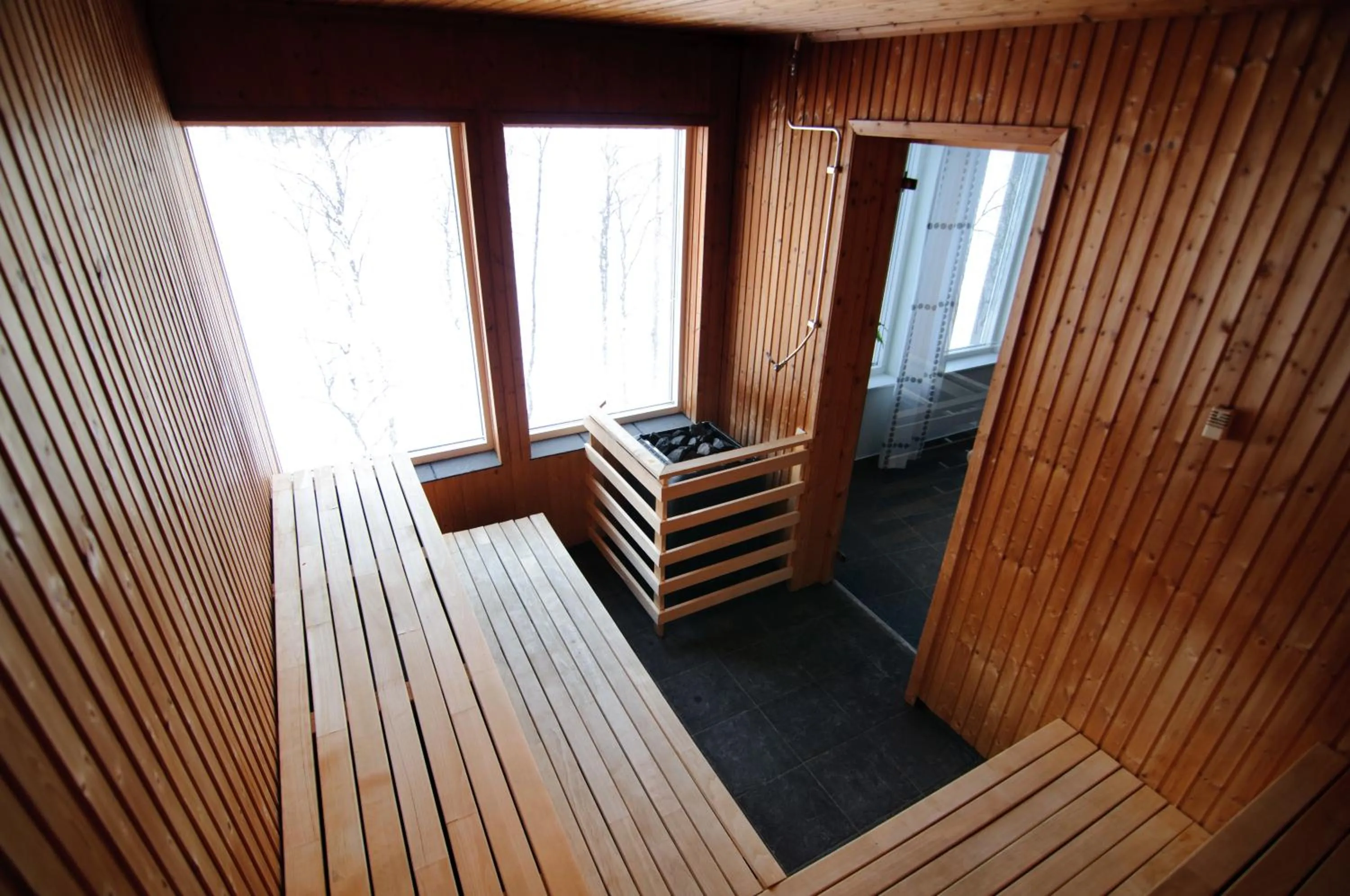 Sauna in Hornavan Hotell
