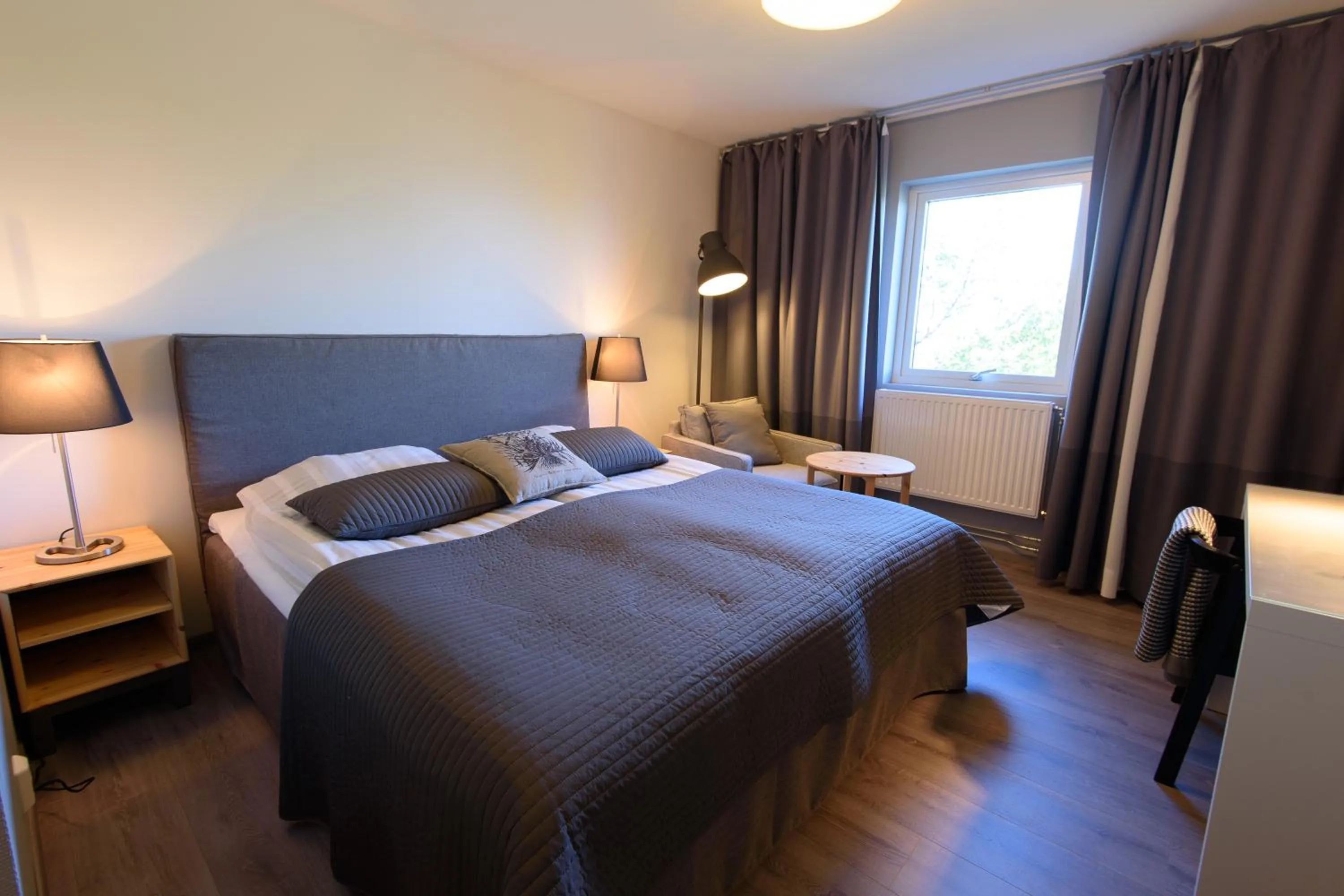 Photo of the whole room, Bed in Hornavan Hotell