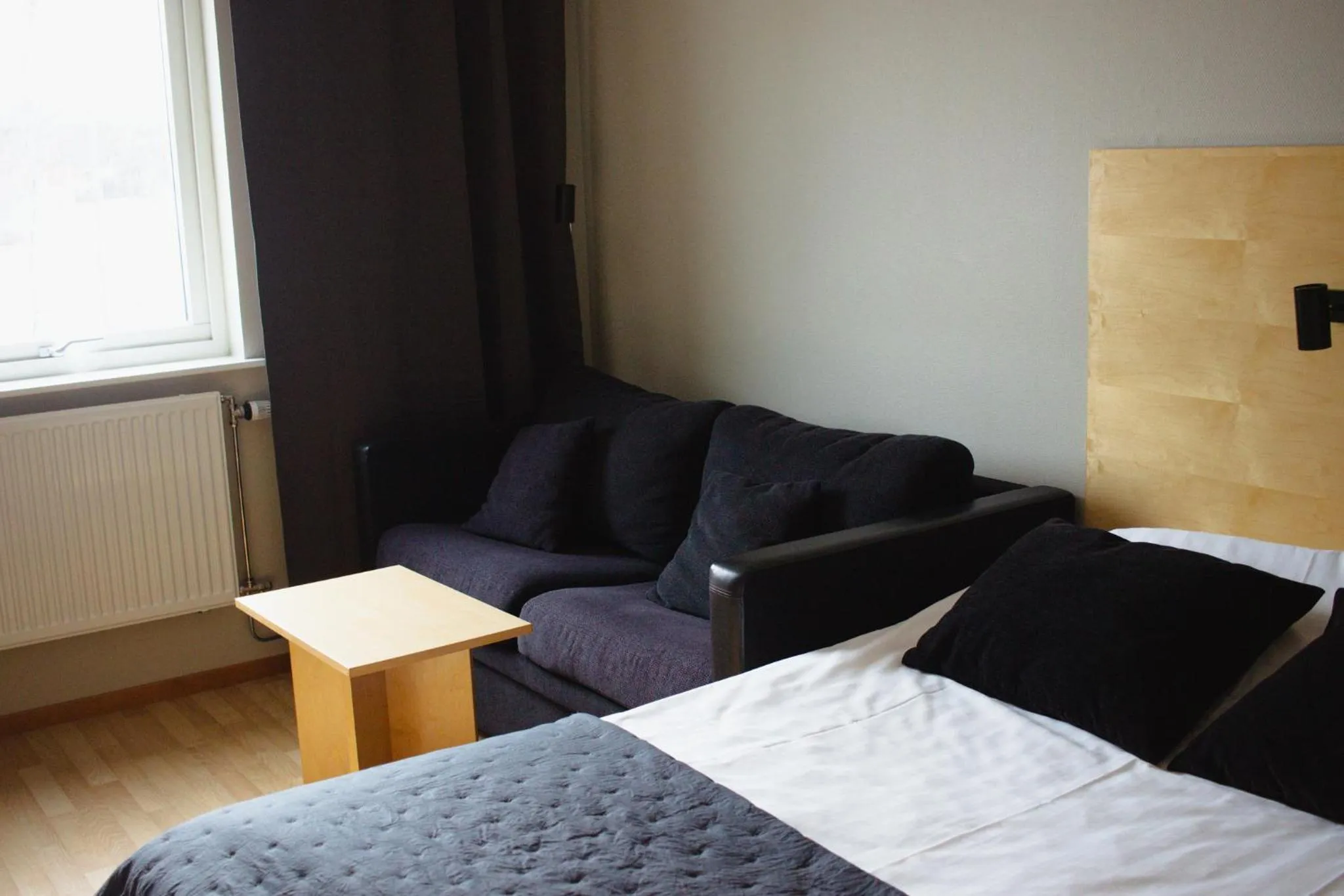 Bed in Hornavan Hotell