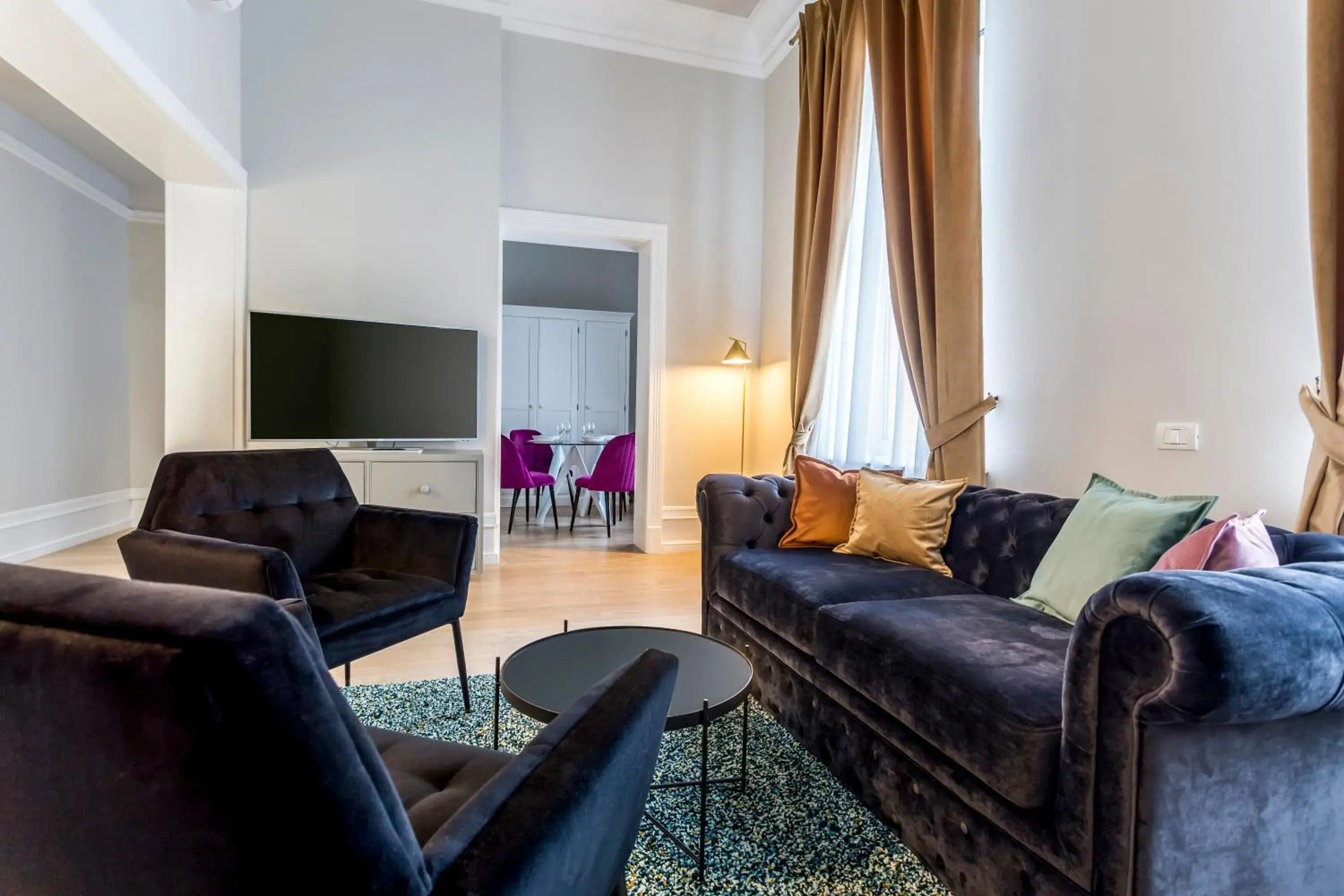 Living room in Matisse Bucharest Old Town Living room in Matisse Bucharest Old Town