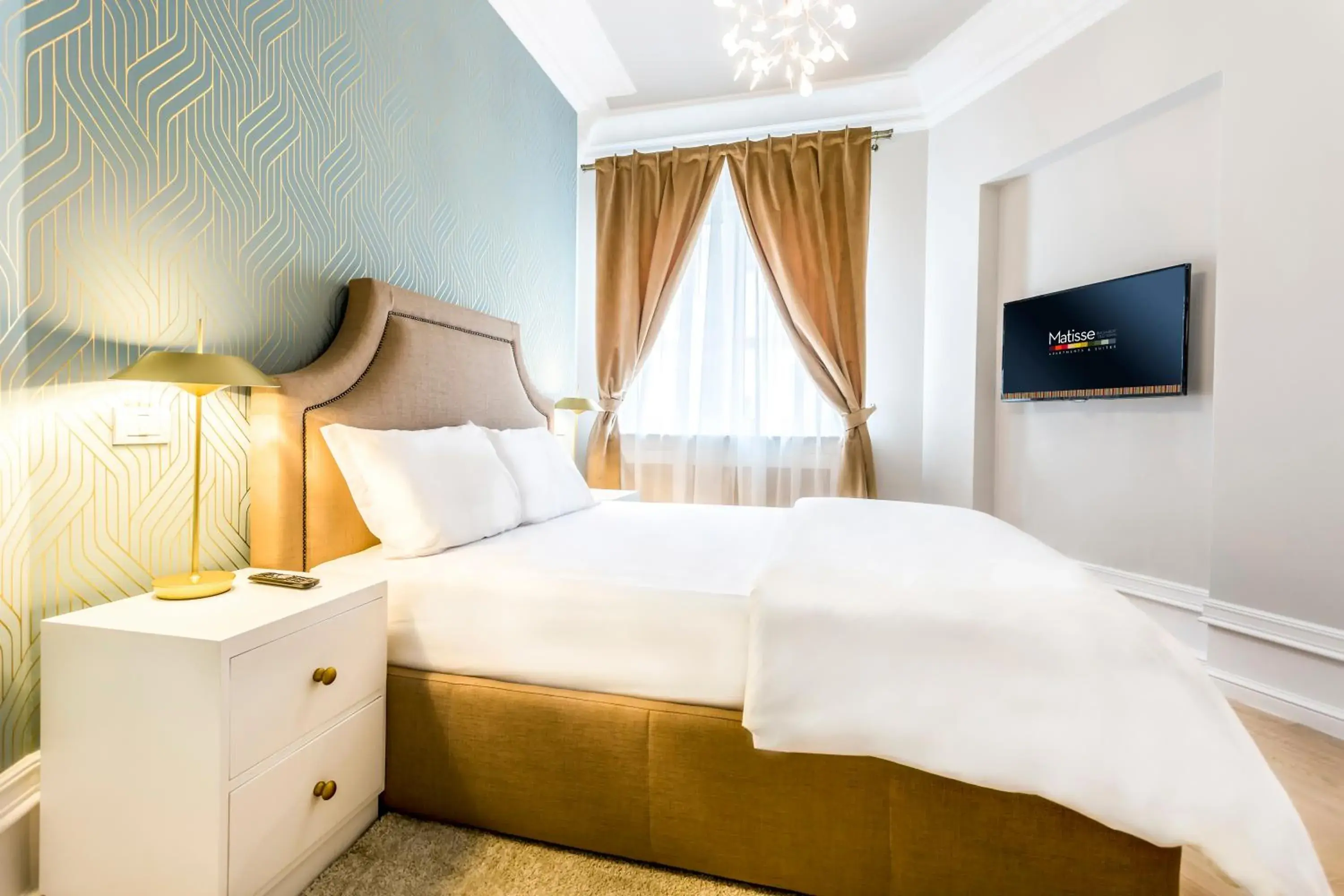 Bedroom, Bed in Matisse Bucharest Old Town Bedroom, Bed in Matisse Bucharest Old Town