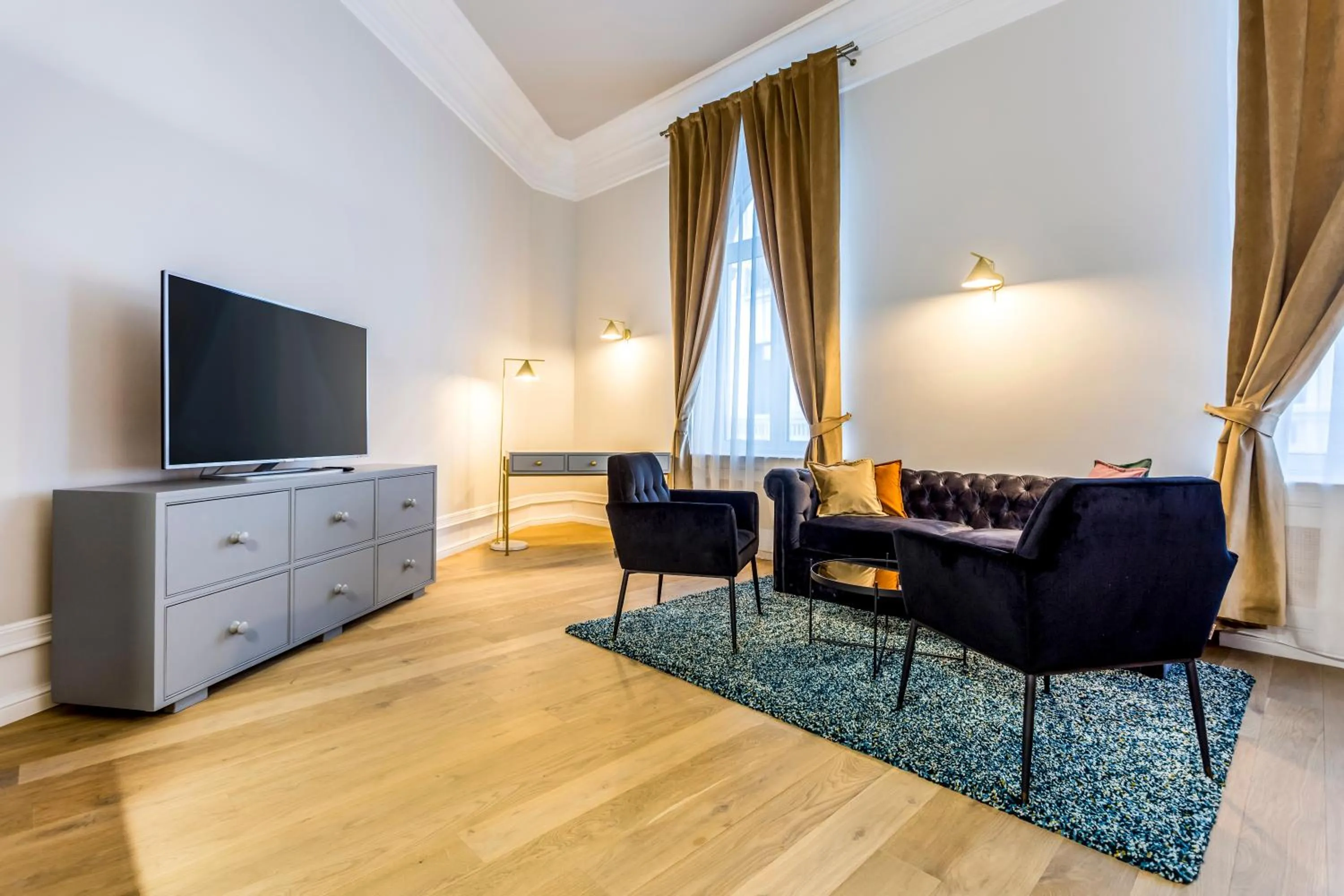 Living room in Matisse Bucharest Old Town