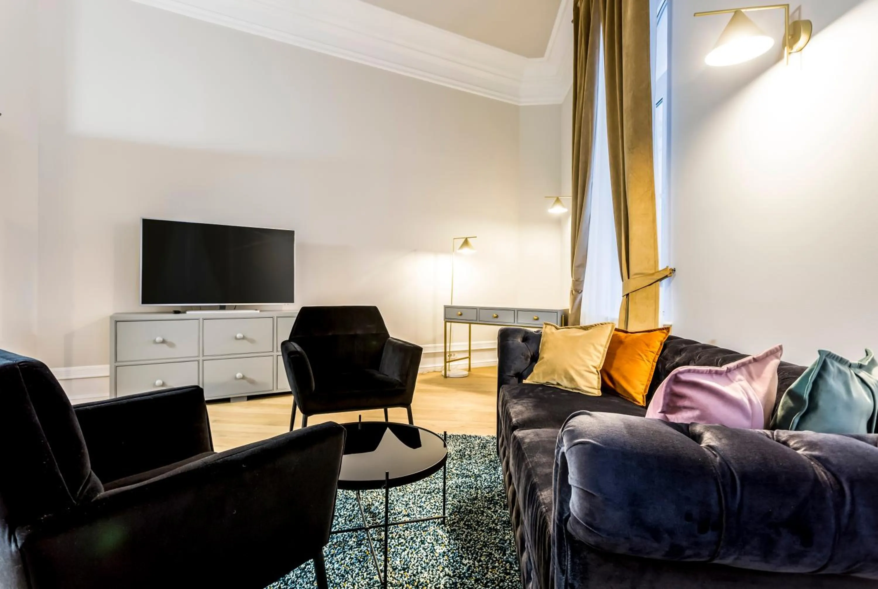 Living room in Matisse Bucharest Old Town