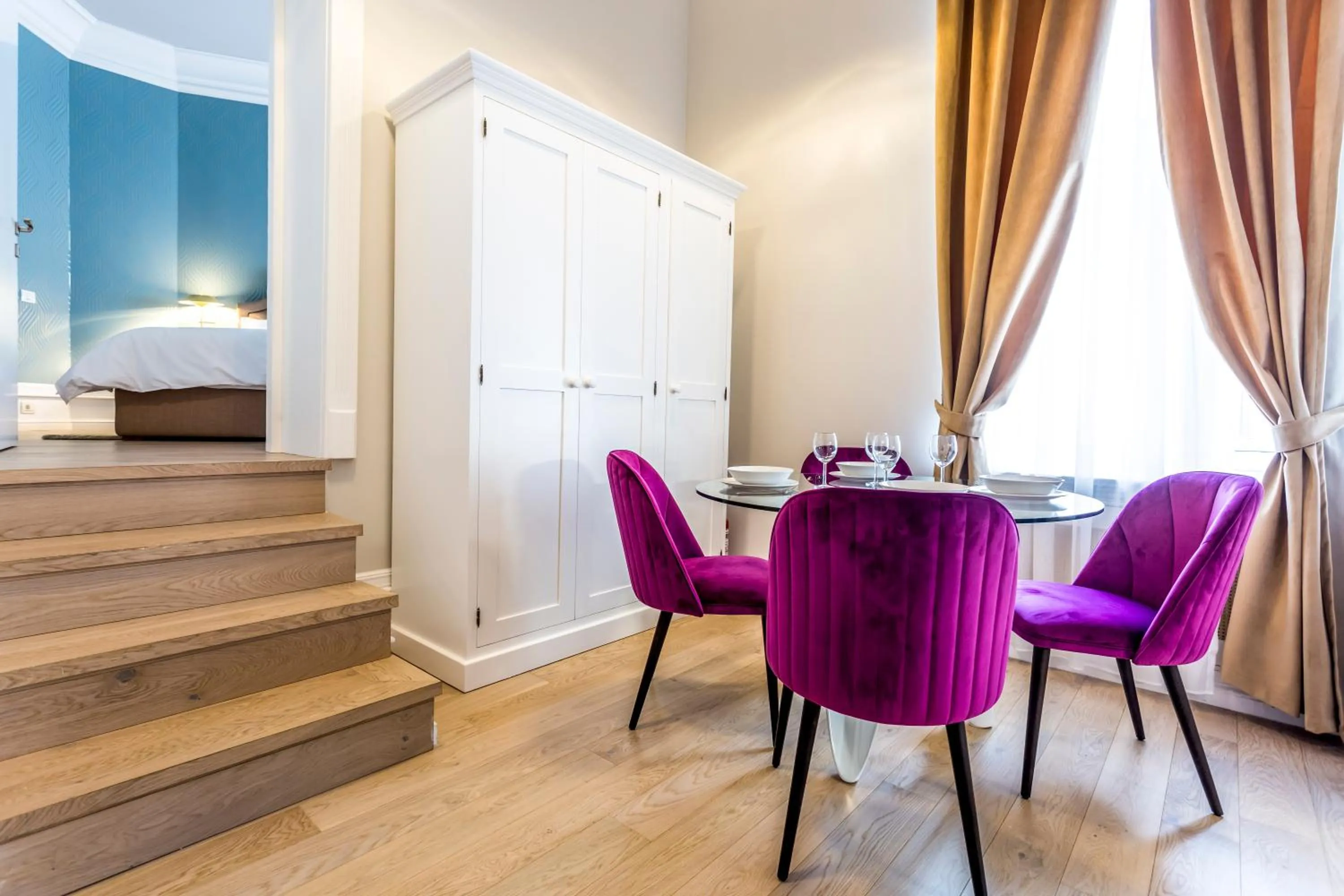 Dining area in Matisse Bucharest Old Town