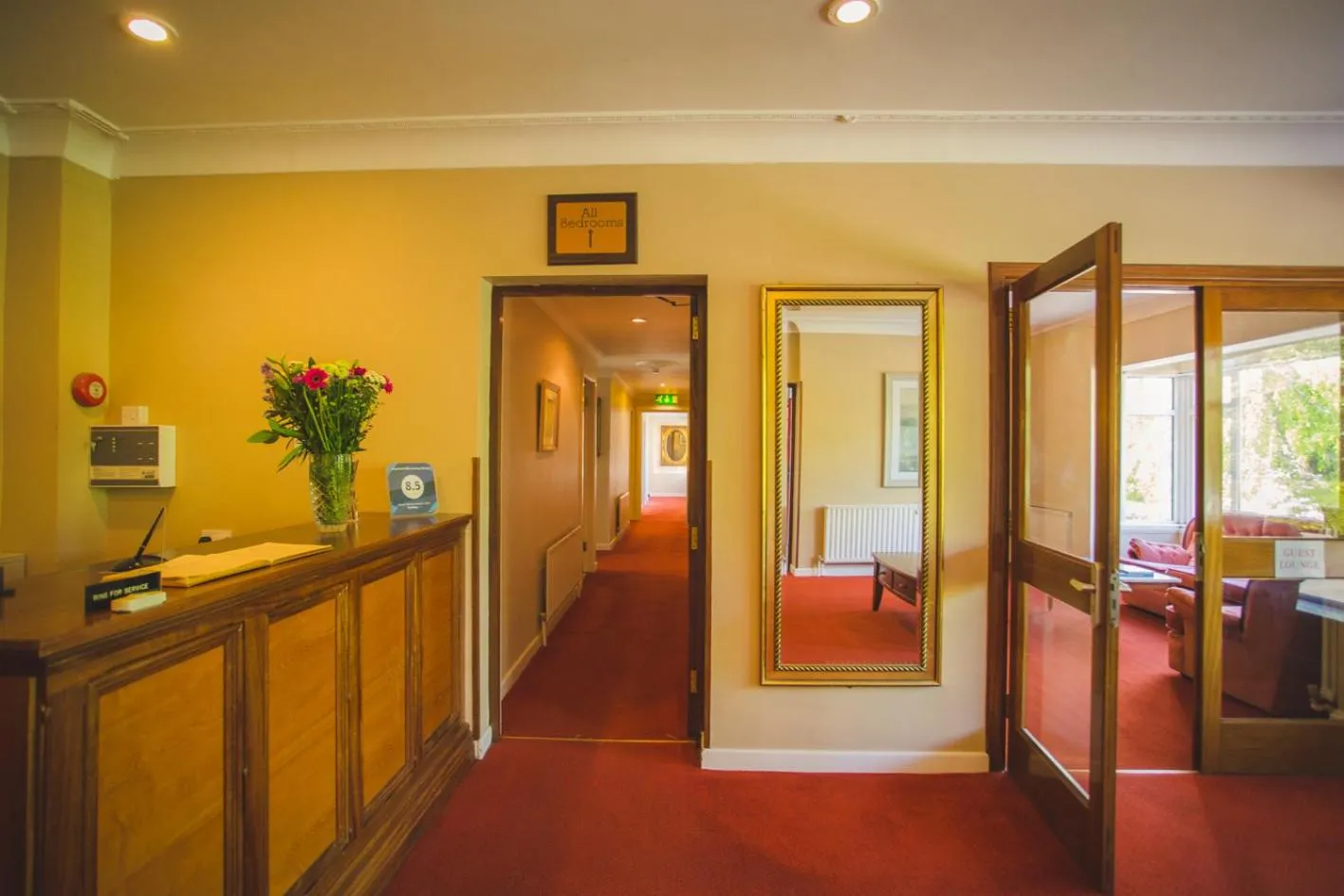 Lobby or reception in Diamond Hill Country House