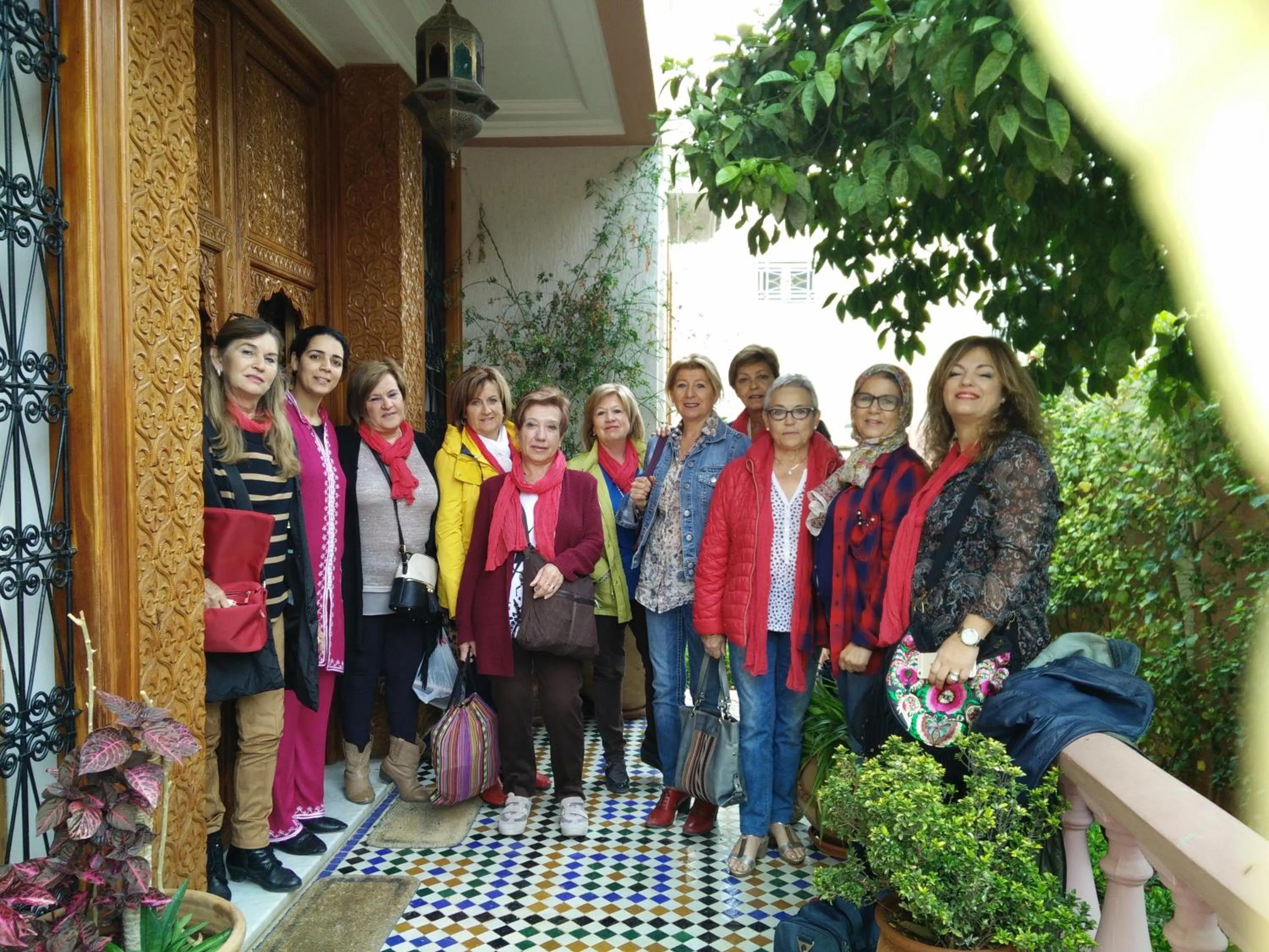 Guests in Riad Raouia HAMMAM & SPA