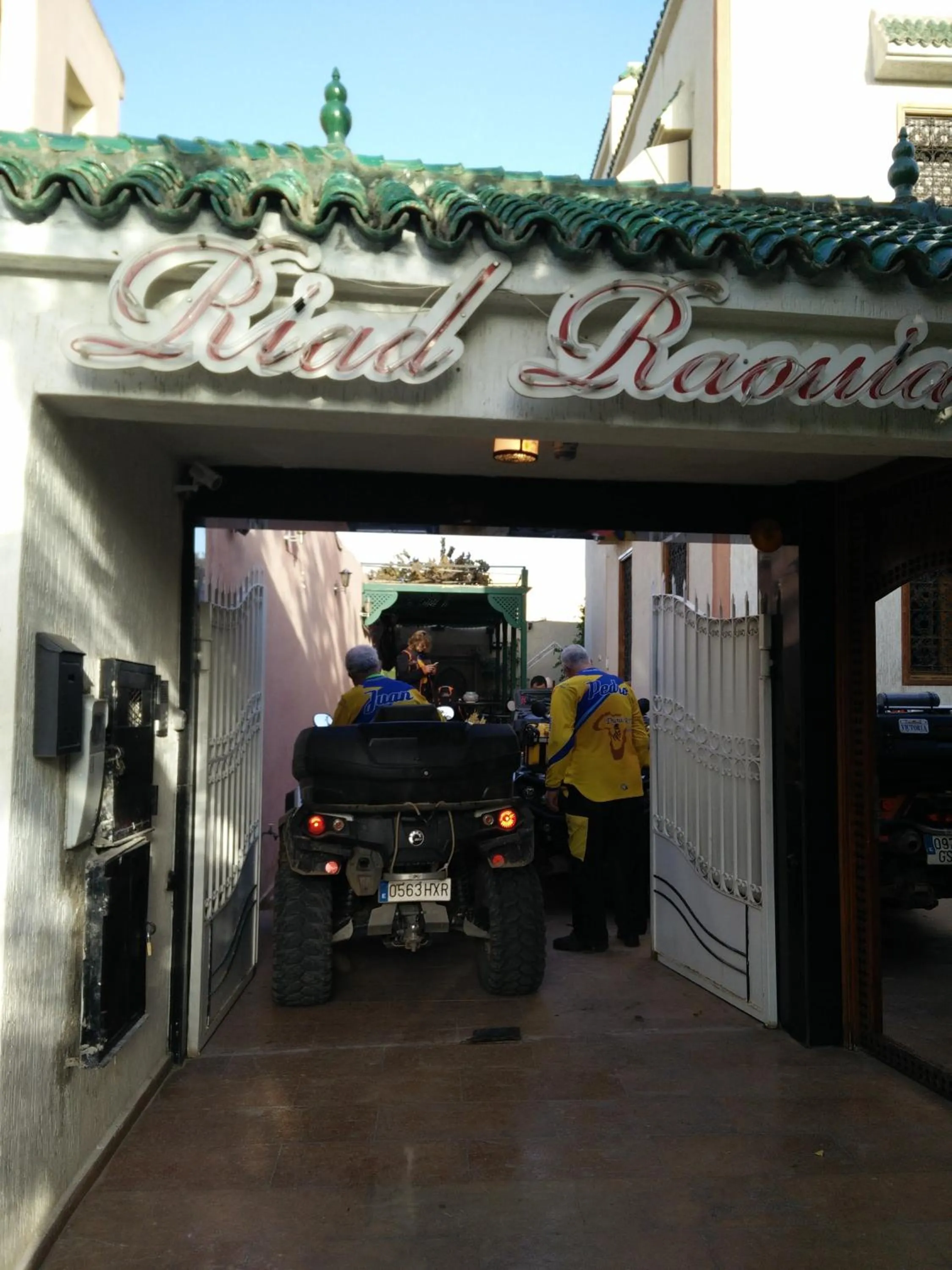 Guests in Riad Raouia HAMMAM & SPA