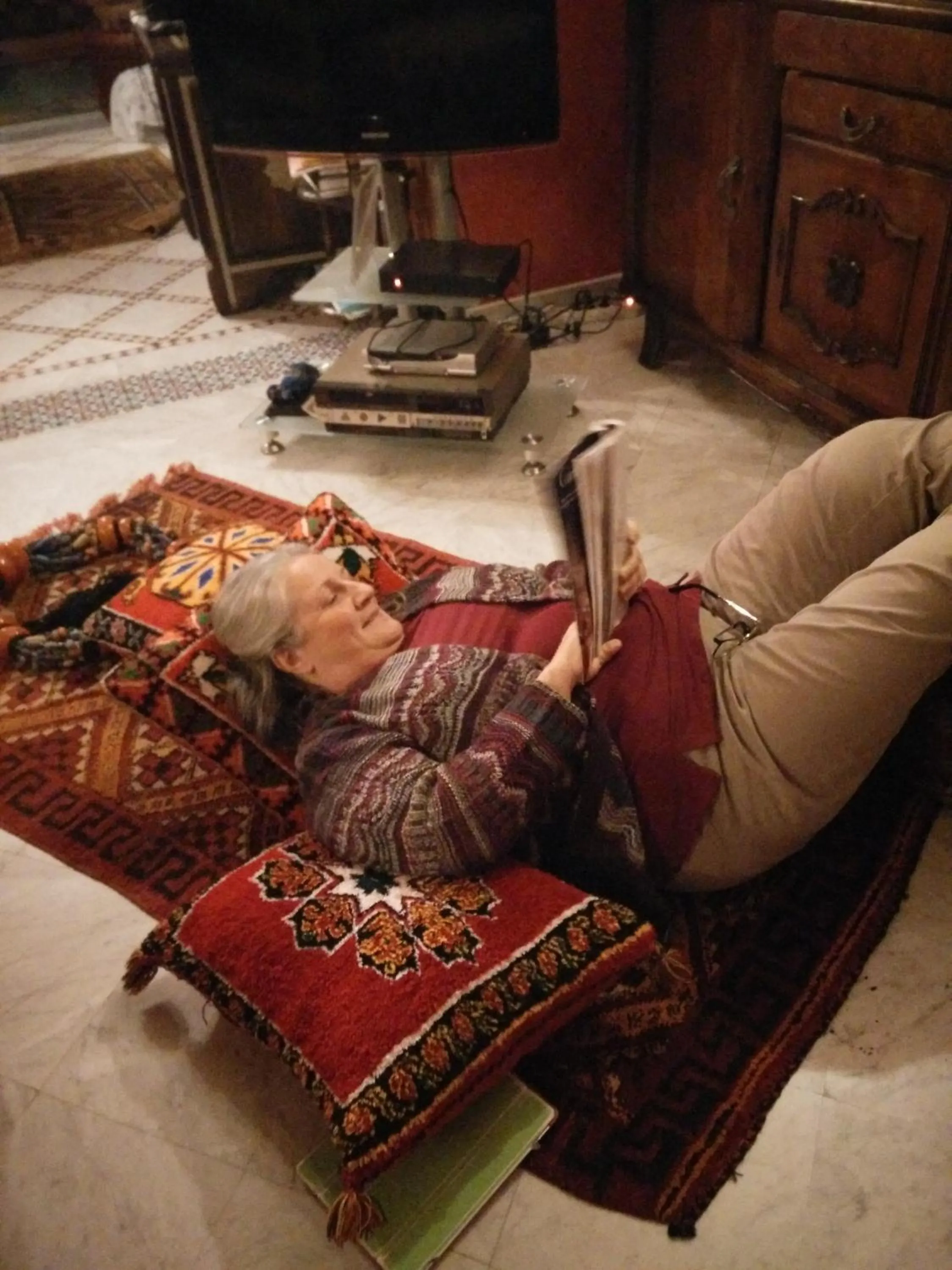 Living room in Riad Raouia HAMMAM & SPA