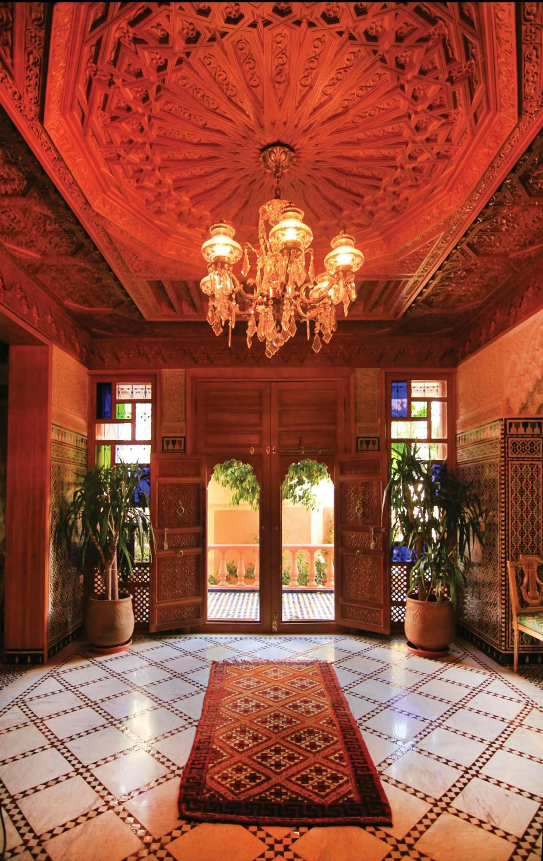Lobby or reception in Riad Raouia HAMMAM & SPA