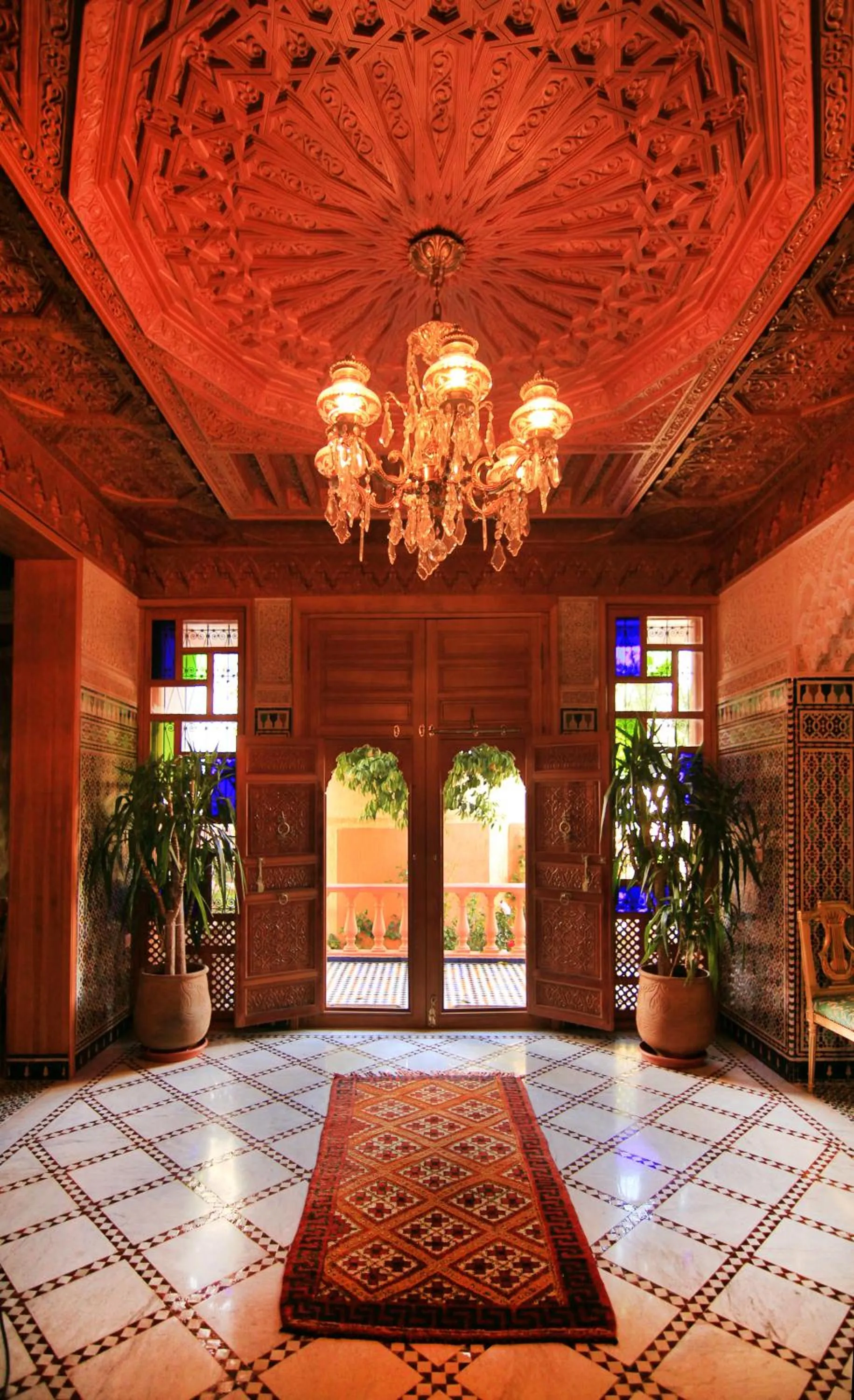 Lobby or reception in Riad Raouia HAMMAM & SPA