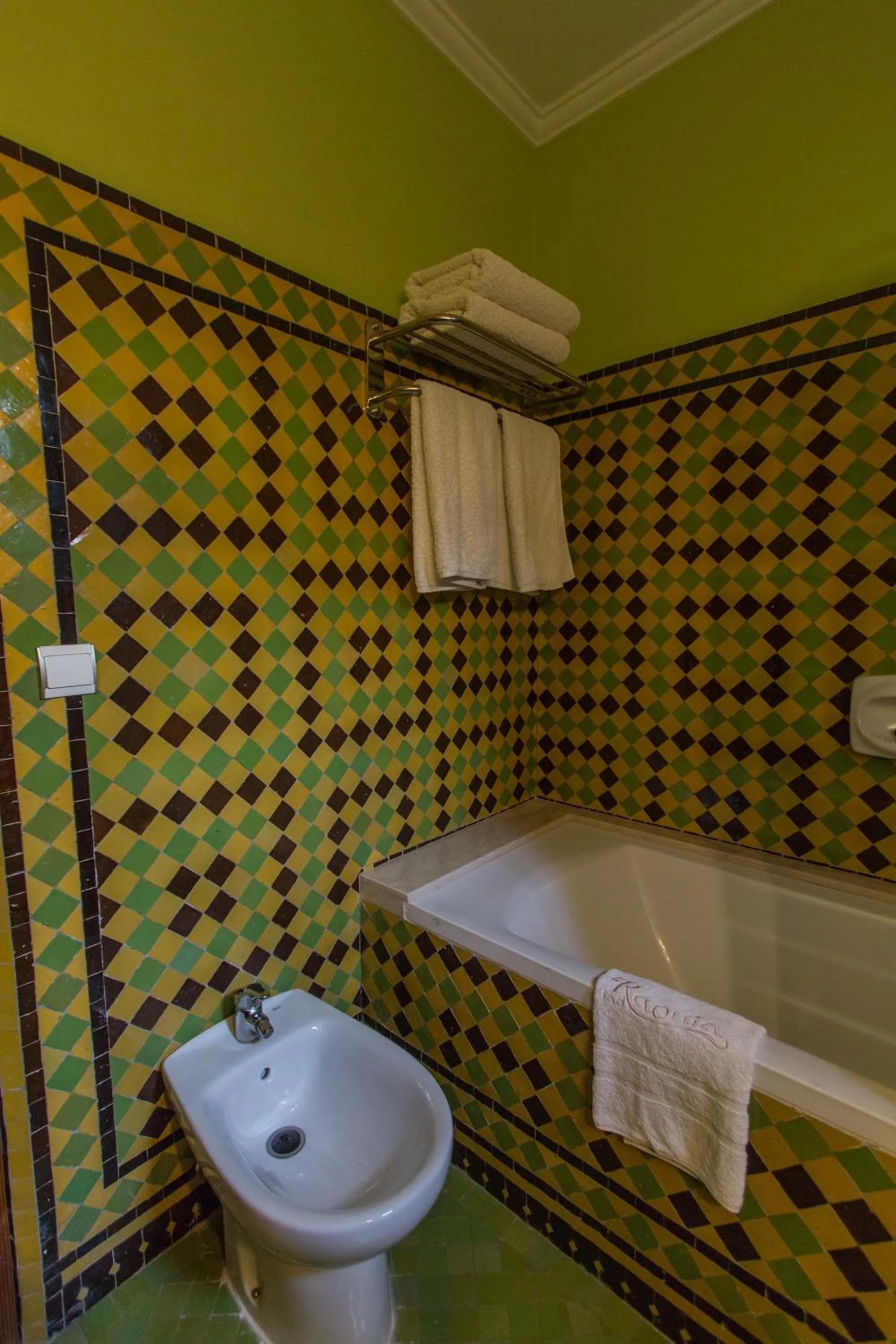 Decorative detail in Riad Raouia HAMMAM & SPA