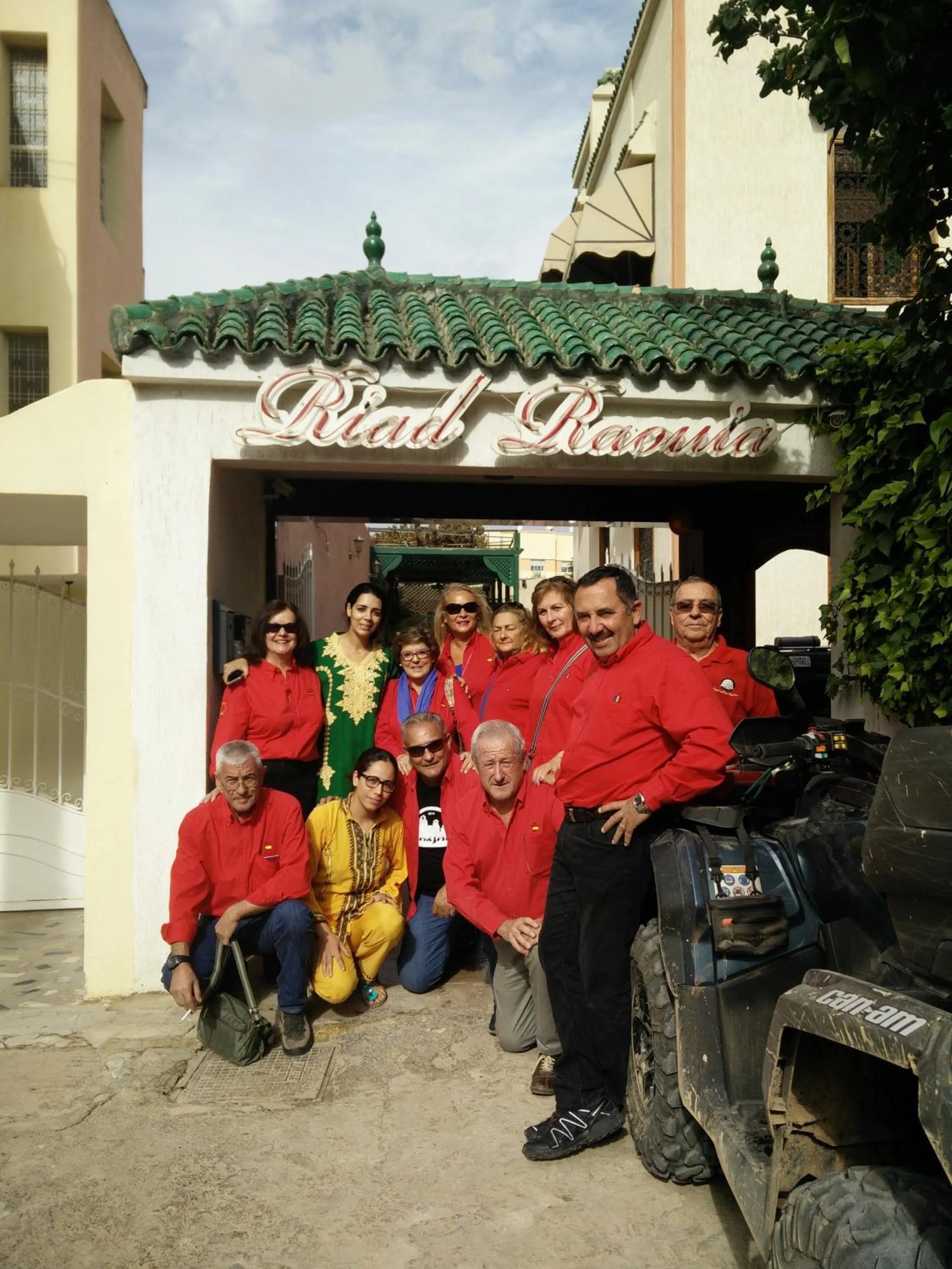 Guests in Riad Raouia HAMMAM & SPA