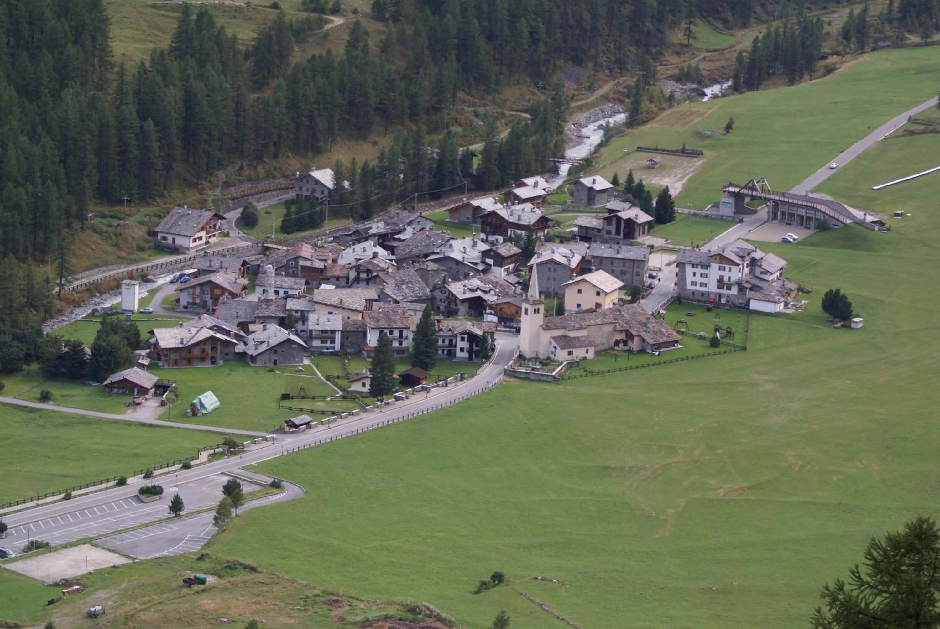 Area and facilities in Albergo Boule de Neige