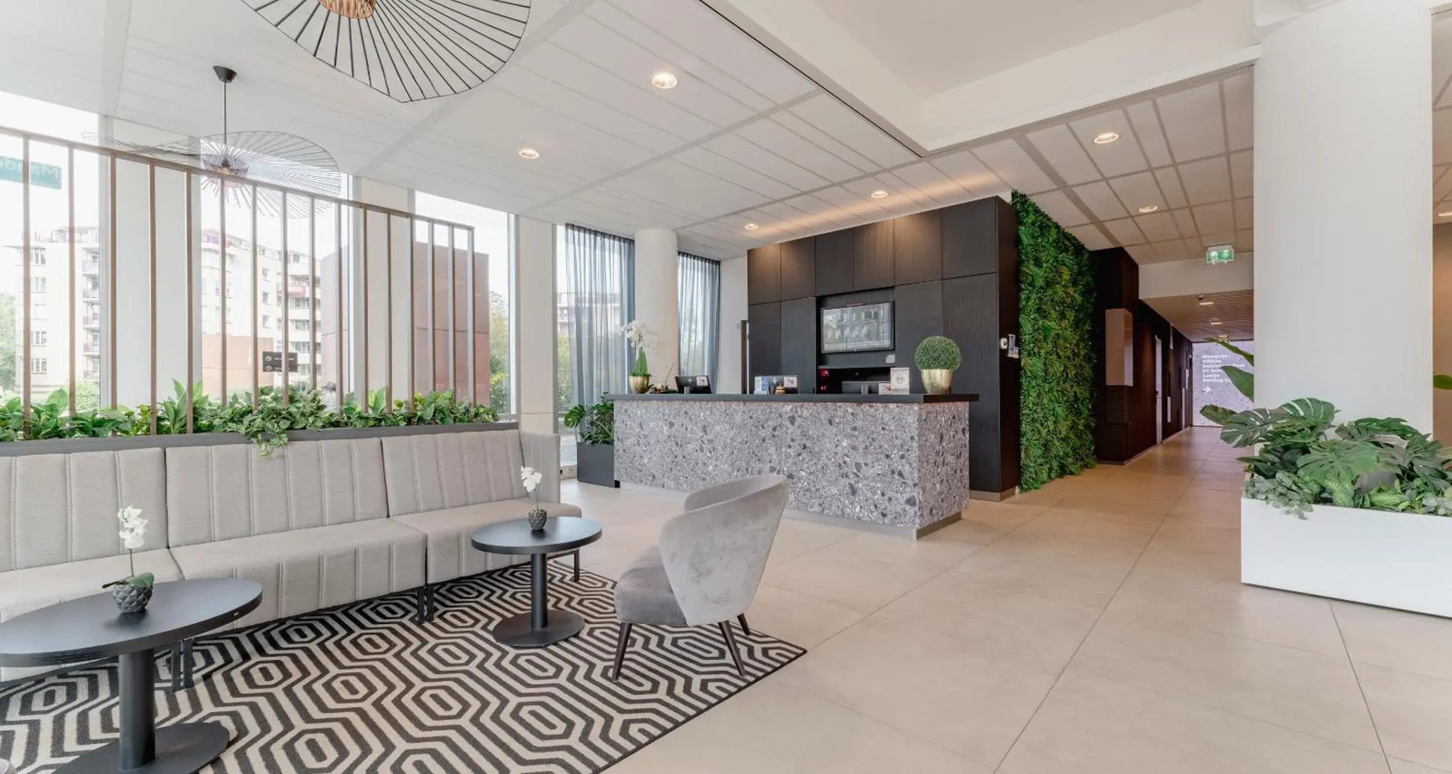 Lobby or reception in PLAZA Premium Almere Lobby or reception in PLAZA Premium Almere