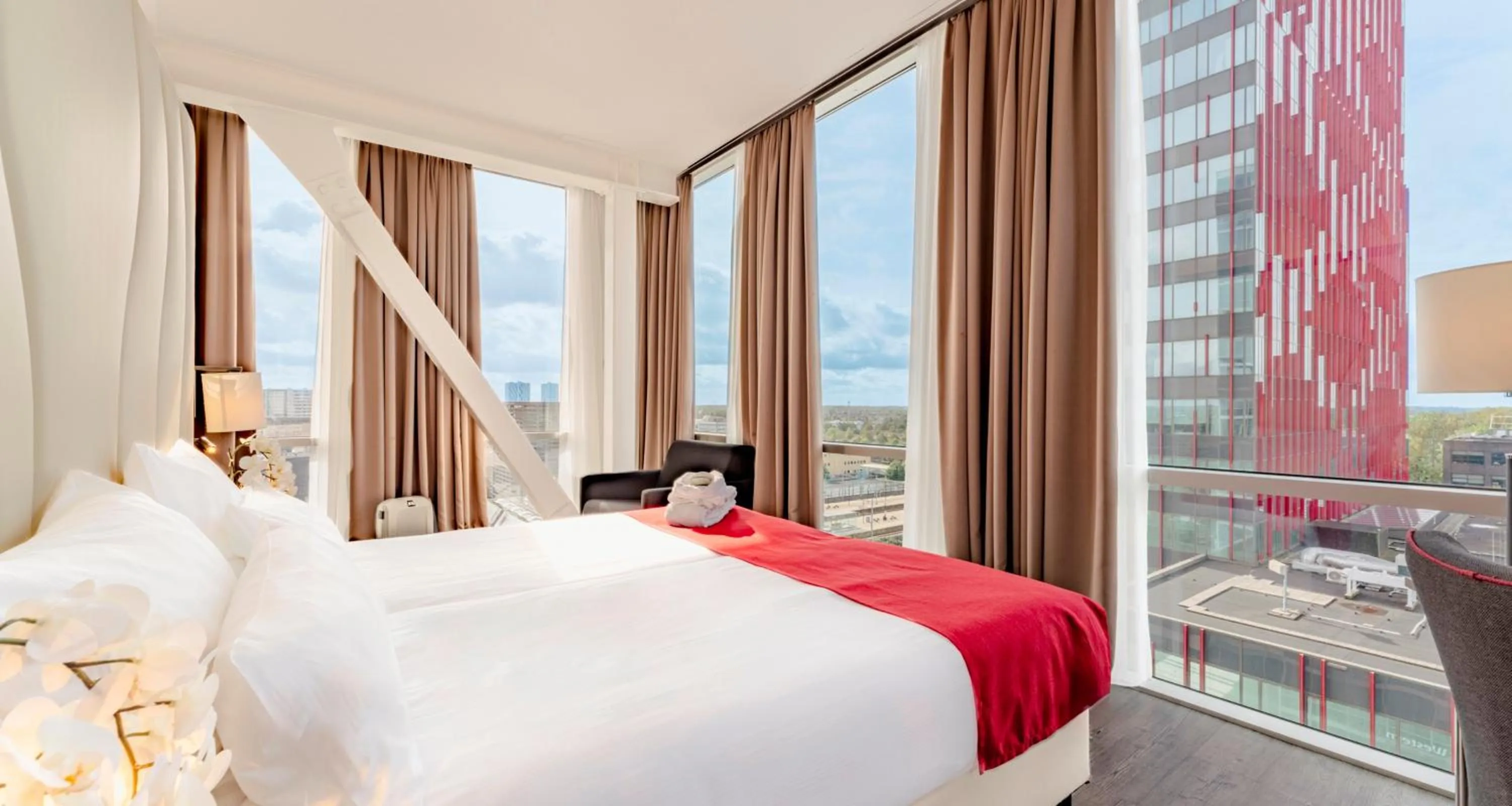 Photo of the whole room, Bed in PLAZA Premium Almere